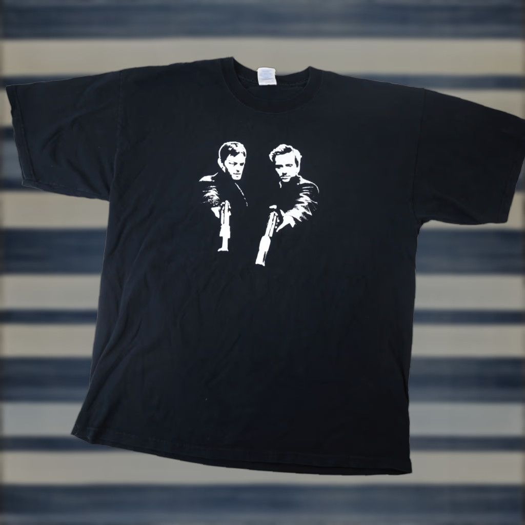 Vintage VINTAGE Boondock Saints Mens XL Movie Promo Graphic T Shirt Black Size US XL / EU 56 / 4 - 1 Thumbnail