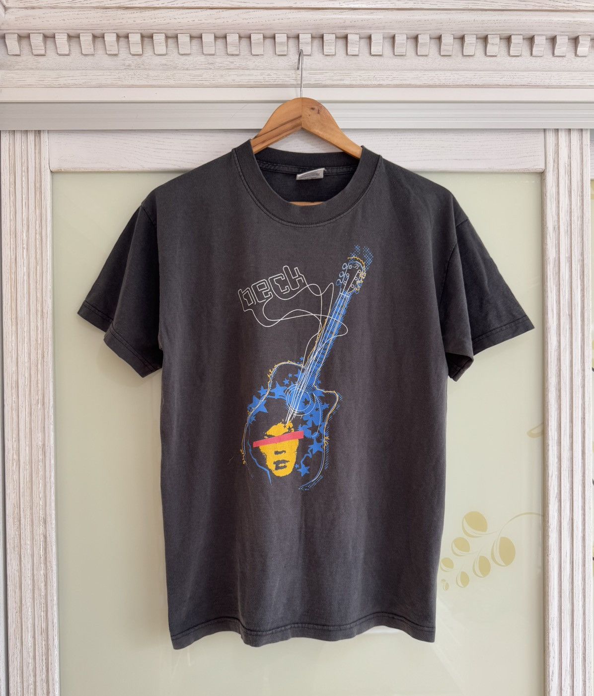 Band Tees × Vintage Vintage 1999 Beck Midnite Vultures Promo T-shirt Guitar Tee Size US M / EU 48-50 / 2 - 1 Thumbnail