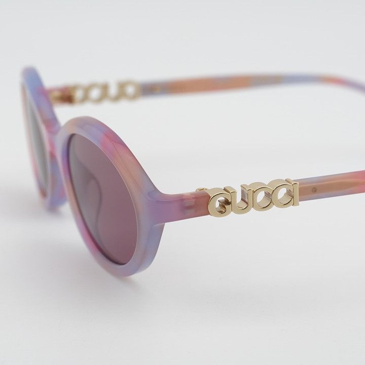 Gucci Gucci GG2153S 005 Women Sunglasses Pink Havana Oval Frame Size ONE SIZE - 8 Thumbnail