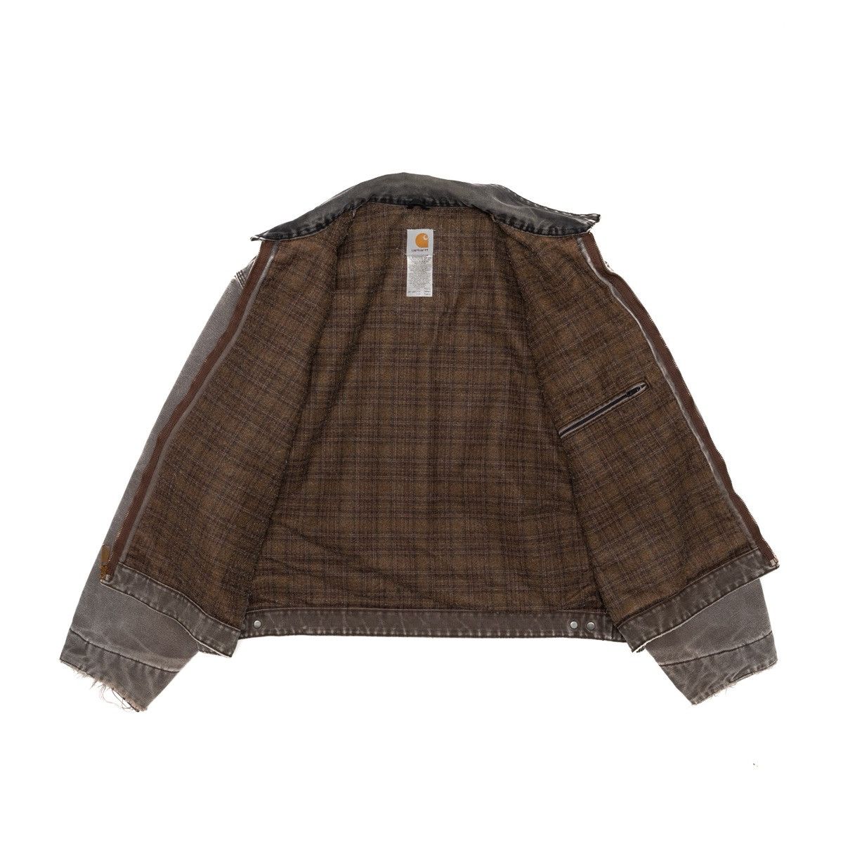 Carhartt VTG Carhartt Y2K J97 CHT Detroit Blanket Lined Jacket USA Size US XXL / EU 58 / 5 - 4 Thumbnail