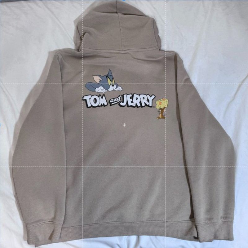 H&M H&M Tom and Jerry Oversized Hoodie Sweater Adult Size L USED Size US L / EU 52-54 / 3 - 6 Thumbnail