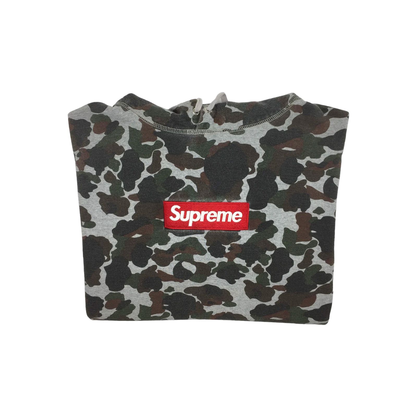 Supreme 2012 Supreme Duck Camo Box Logo Hoodie Size US L / EU 52-54 / 3 - 2 Thumbnail