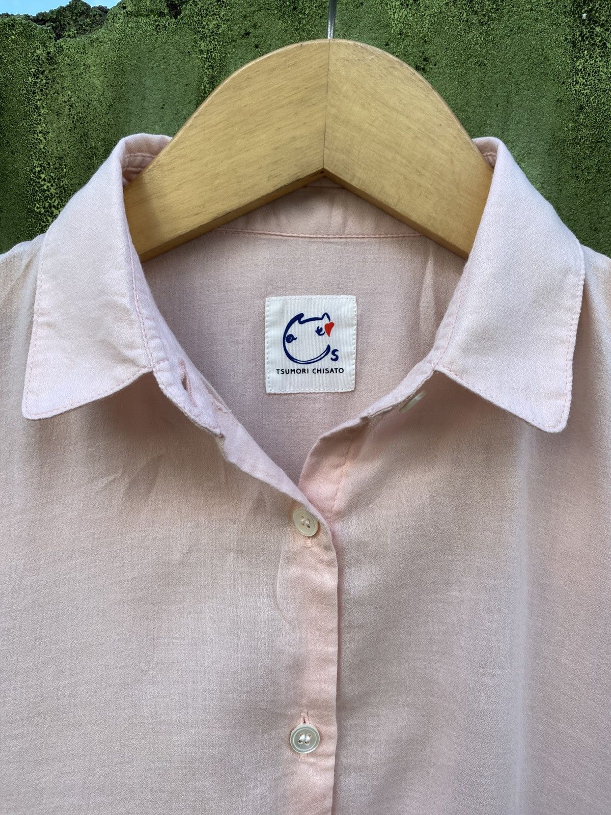 Tsumori Chisato Tsumori Chisato Soft Pink Sleeveless Tunic Dress Waist Tie Size ONE SIZE - 2 Thumbnail