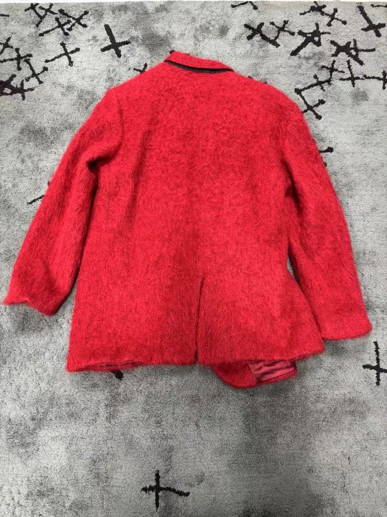 Martine Rose Martine Rose Red diagonal button suit jacket Size M / US 6-8 / IT 42-44 - 2 Thumbnail
