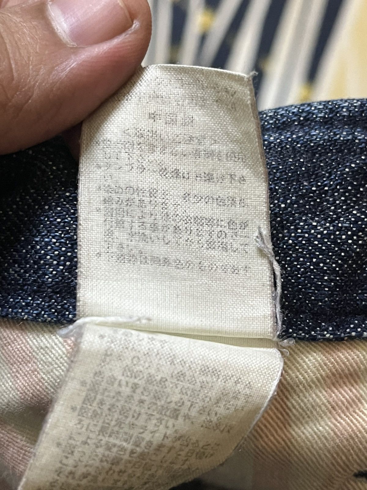 Mackintosh × Paul Smith Vintage Paul Smith Bondage Punk Ripped Whiskers Denim Size US 32 / EU 48 - 11 Thumbnail