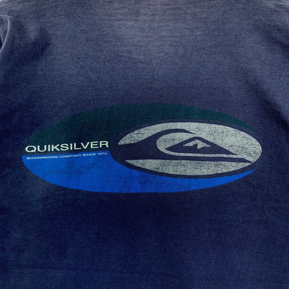 Quiksilver Vintage 90’ QUIKSILVER SURF Natural Sun Faded Tee Shirt Size US M / EU 48-50 / 2 - 5 Thumbnail