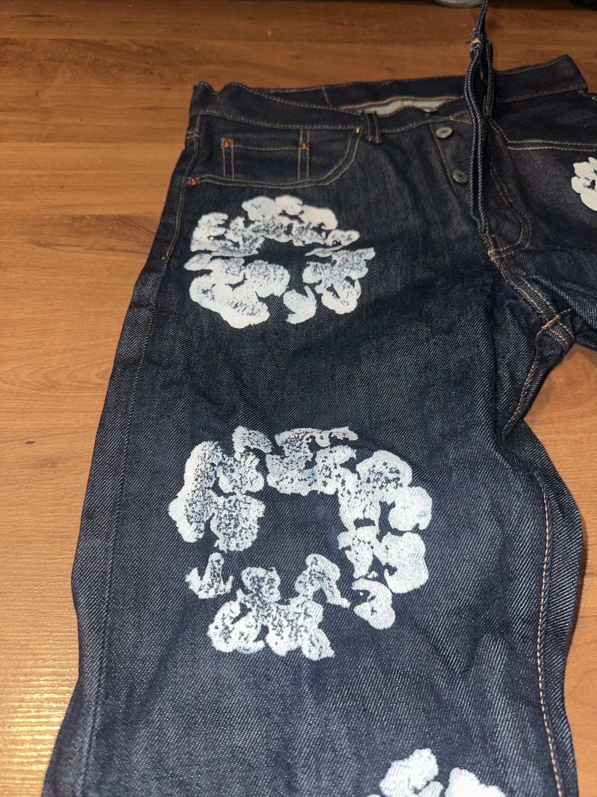 DENIM TEARS Denim Tears Indigo Denim 28x34 Size US 28 / EU 44 - 2 Thumbnail