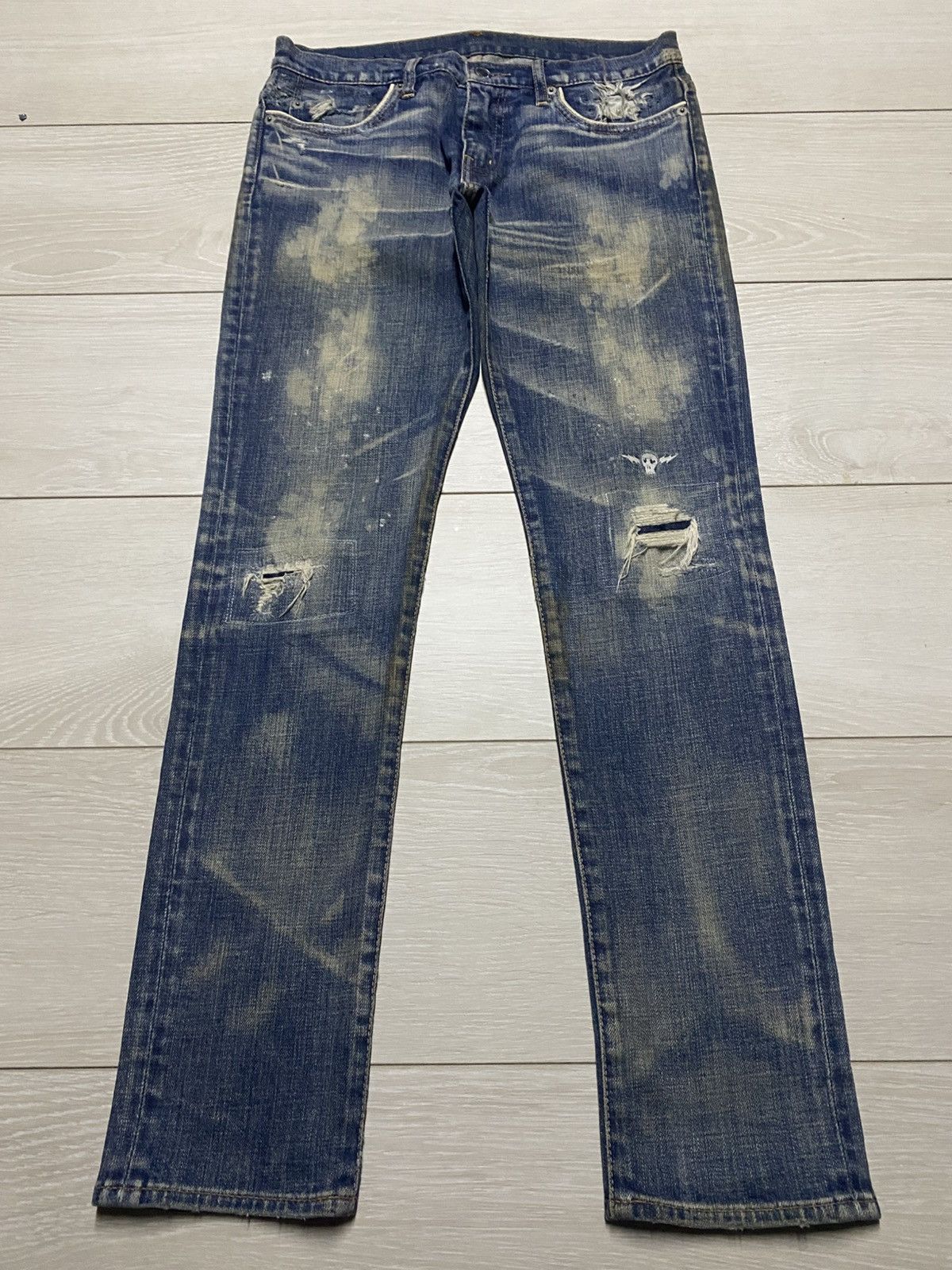 Seditionaries Vintage Japanese Brand RNa Slam Skinny Jeans Size US 29 - 1 Thumbnail