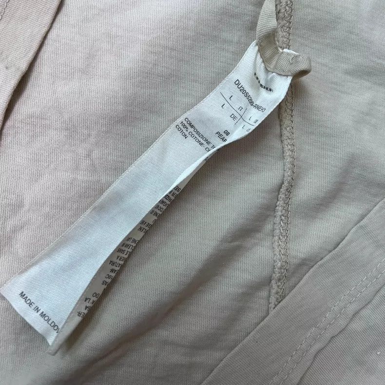 Rick Owens Drkshdw rickowens secondary line slogan off-white short sleeve-2508 Size US S / EU 44-46 / 1 - 3 Thumbnail