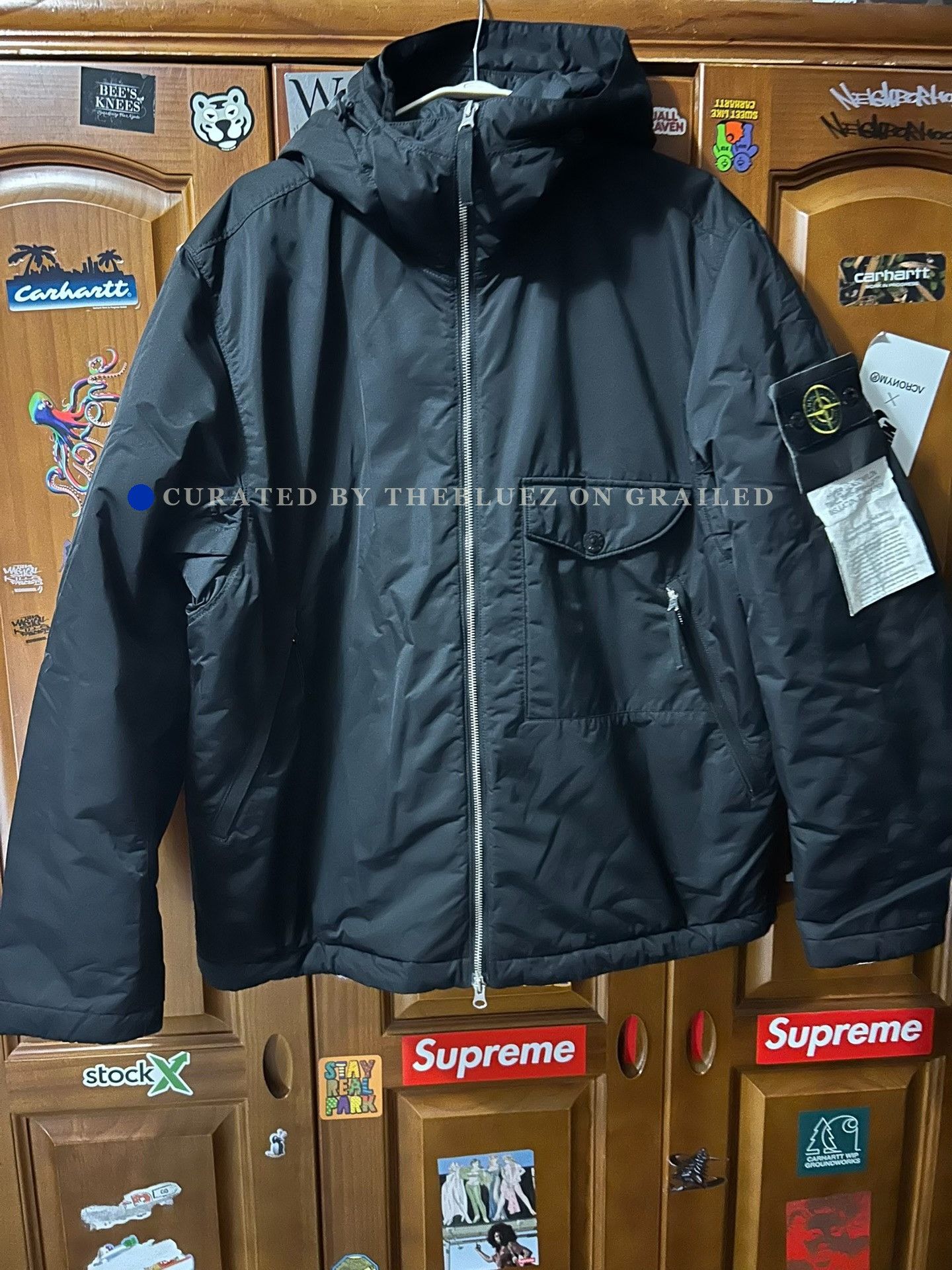 Stone Island Stone Island FW22 Hyper Dense Logo Jacket Size US XL / EU 56 / 4 - 1 Thumbnail