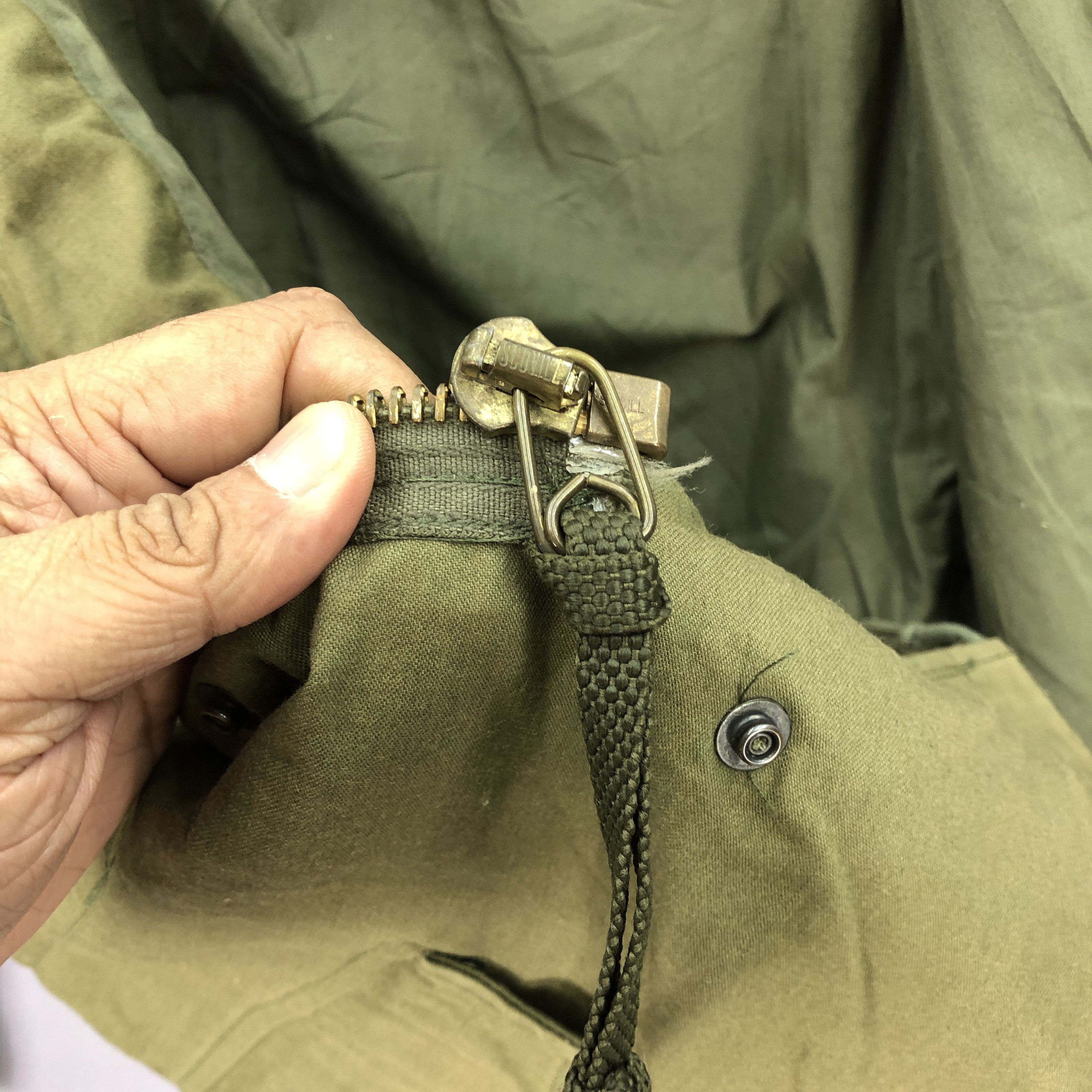Alpha Industries × Vintage Vintage 80s Alpha Industries OG 107 Coat Military Jacket Size US M / EU 48-50 / 2 - 5 Thumbnail