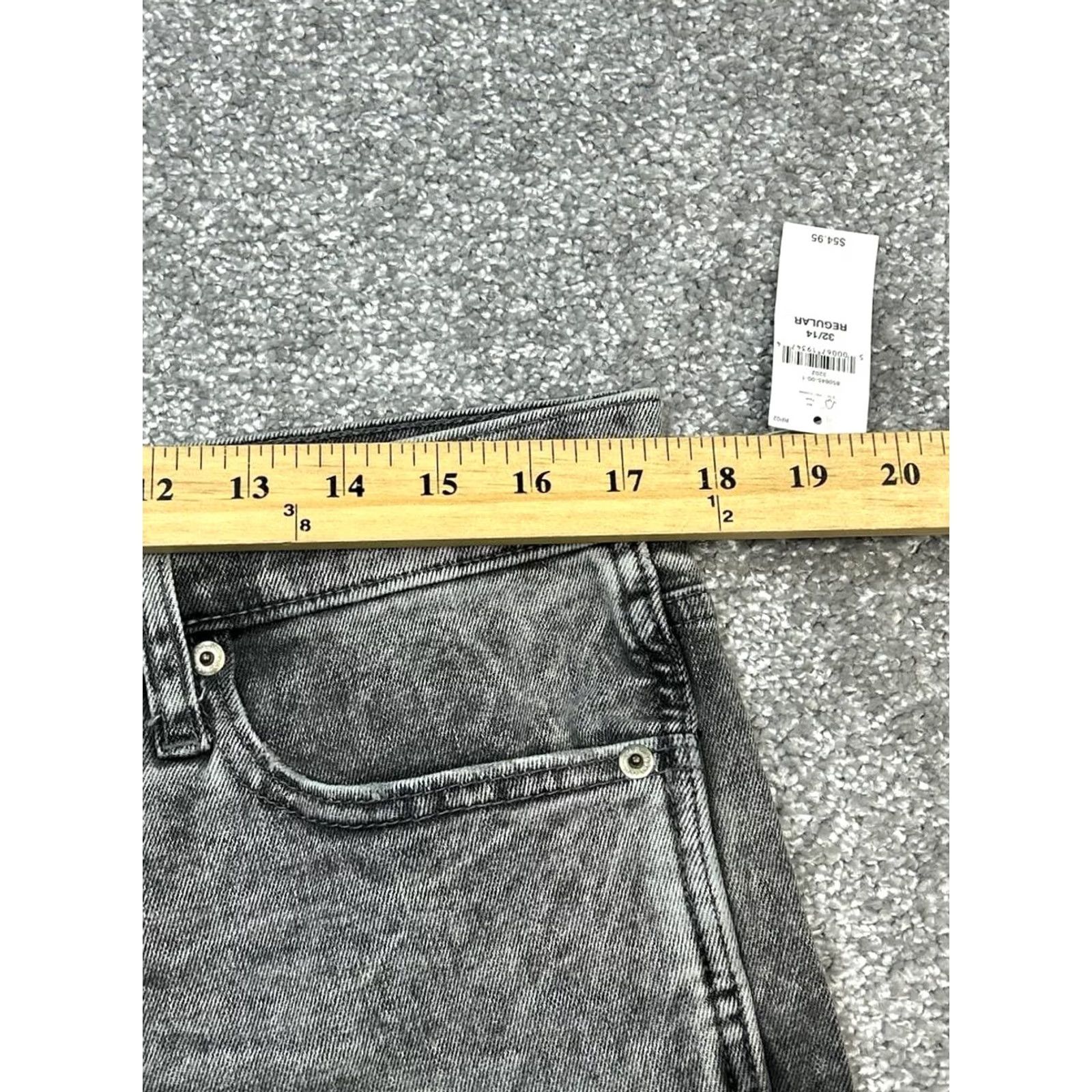 Gap Gap Shorts Womens 32 Gray Cheeky Denim Cotton Stretch High Rise Beach New Size 24" / US 00 / IT 34 - 6 Thumbnail