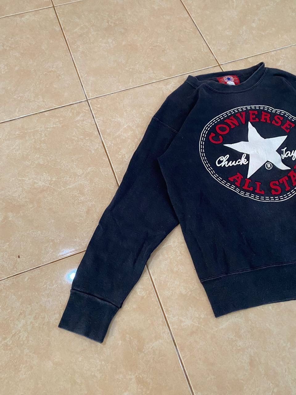 Converse × Vintage Vintage 80s Converse Boston Big Logo Sweatshirt Size US M / EU 48-50 / 2 - 3 Thumbnail