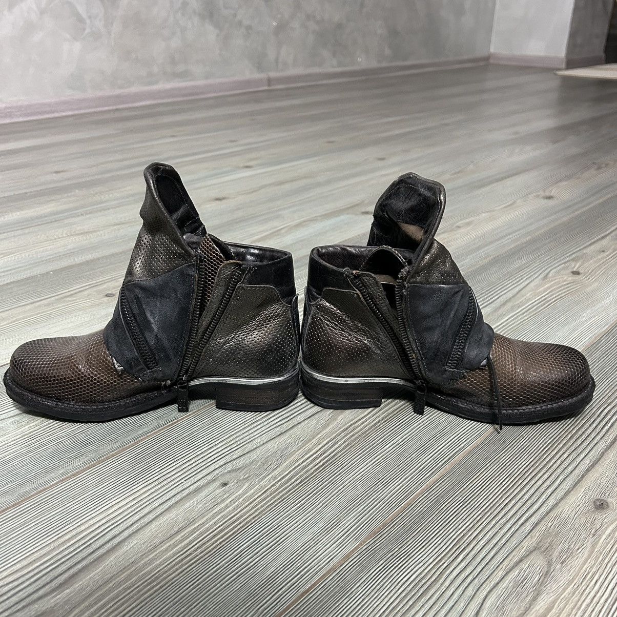 A.S.98 AS 98 Airstep Boho Biker Distressed Rick Owens Style Boots Size US 6 / IT 36 - 15 Thumbnail