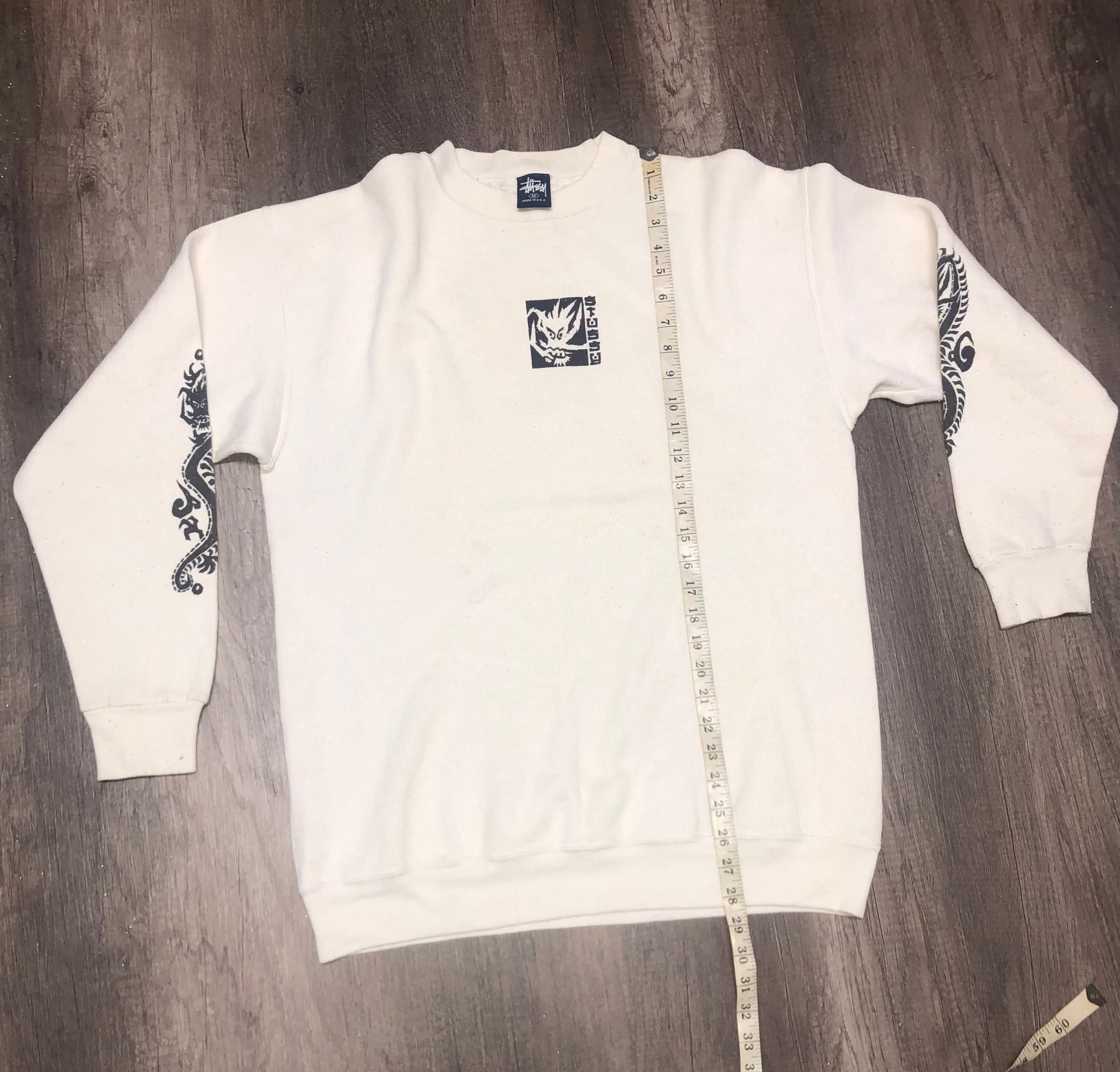 Stussy Vintage Stussy Dragon Long Sleeve Shirt Size US M / EU 48-50 / 2 - 11 Thumbnail