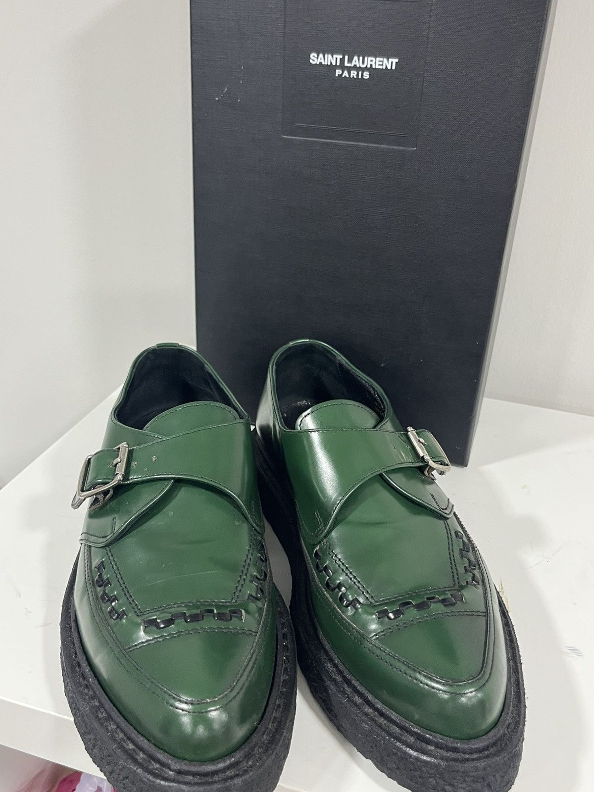 Hedi Slimane Green creeper 41 Size US 8 / EU 41 - 10 Thumbnail