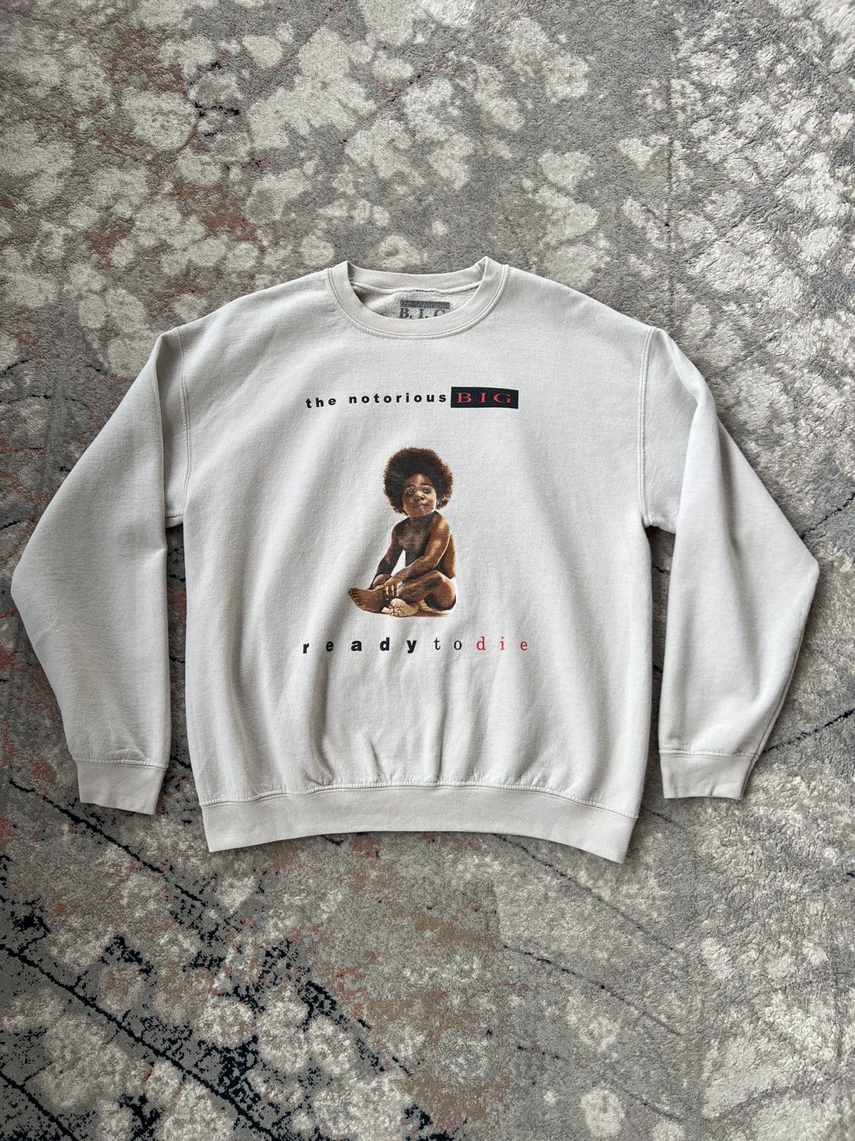 Rap Tees Notorious B.I.G. Ready To Die Sweatshirt Size US M / EU 48-50 / 2 - 1 Thumbnail