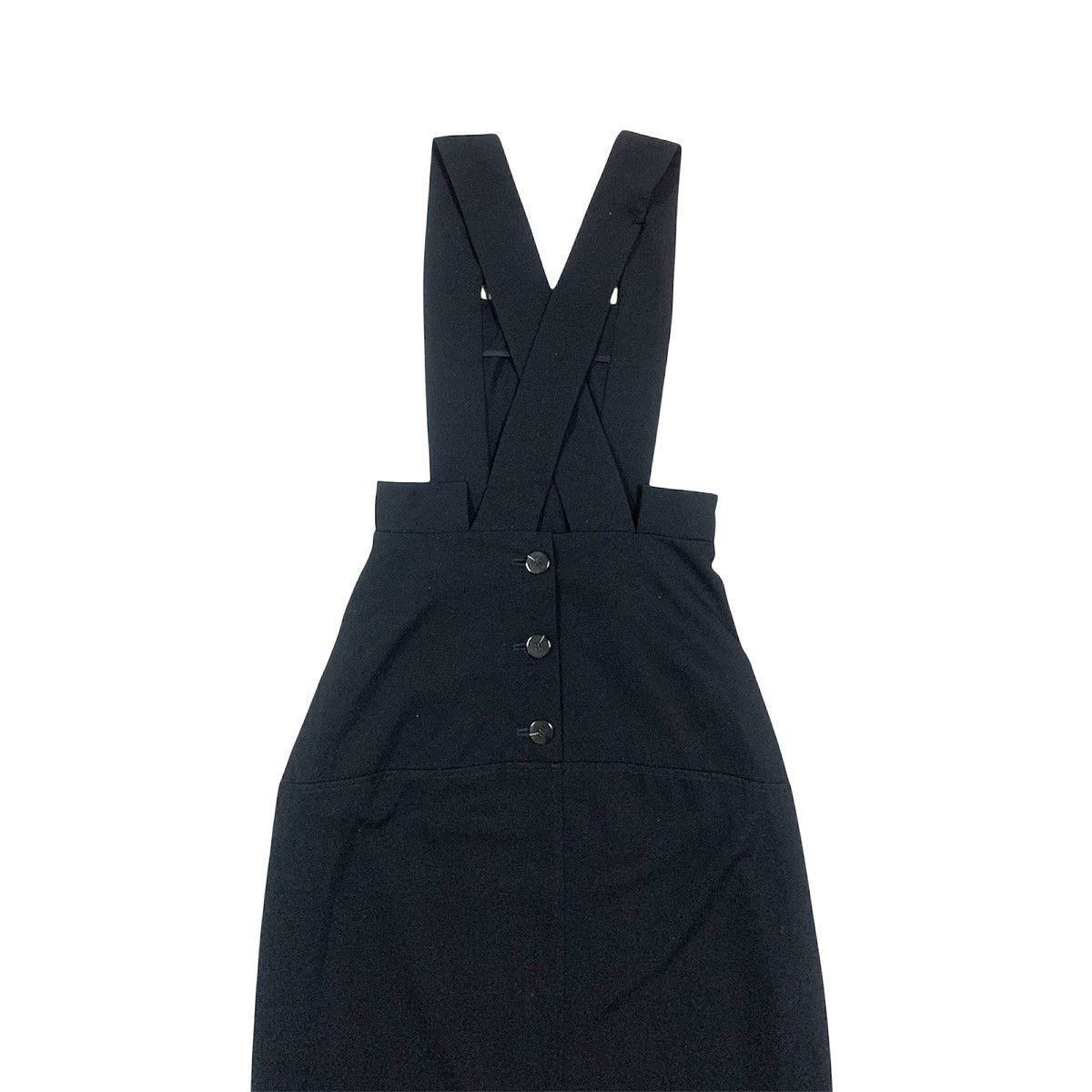 Yohji Yamamoto Vtg Yohji Yamamoto Overall Bib Jumper Skirt Size 27" / US 4 / IT 40 - 7 Thumbnail