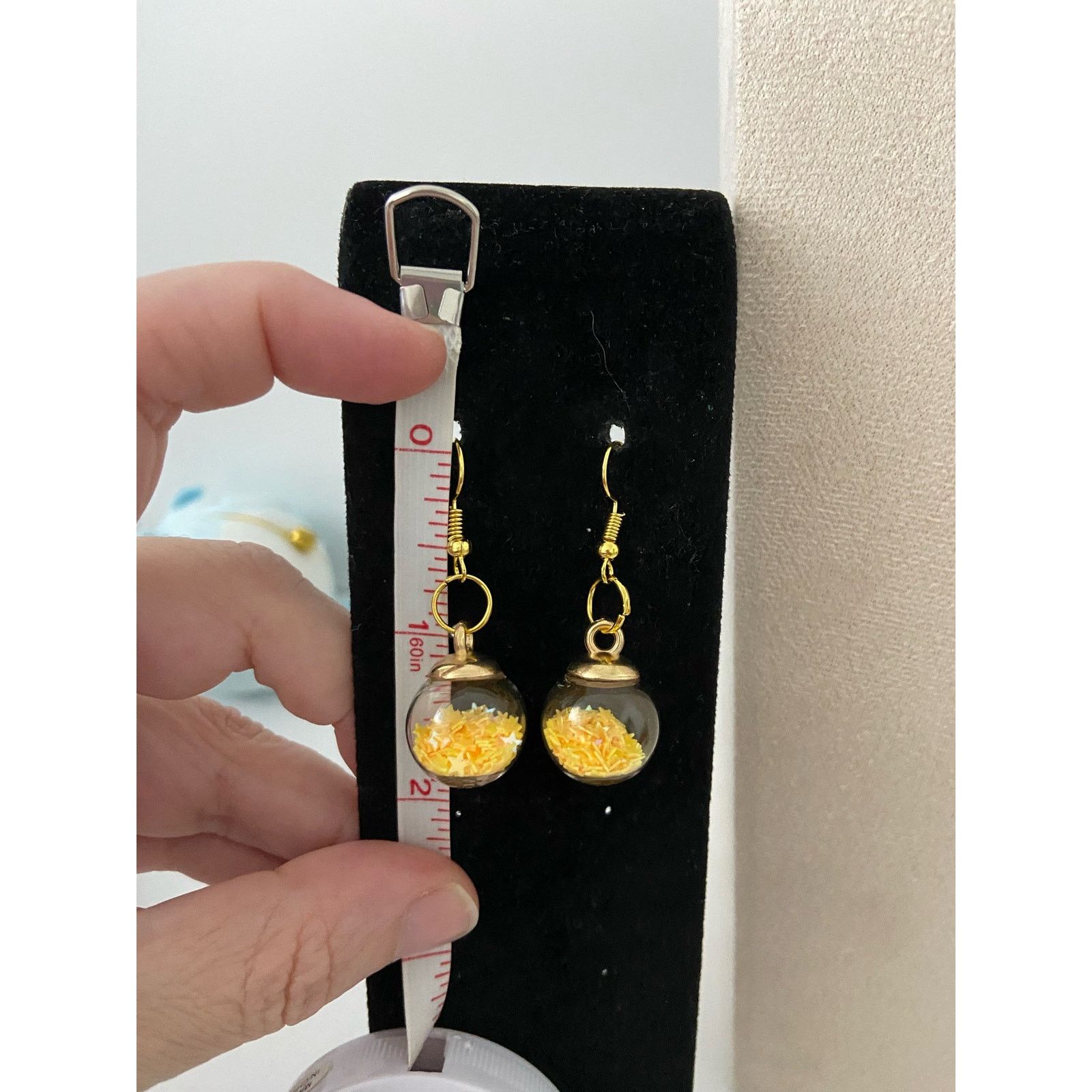 Handmade star necklace and earring set Size ONE SIZE - 3 Thumbnail
