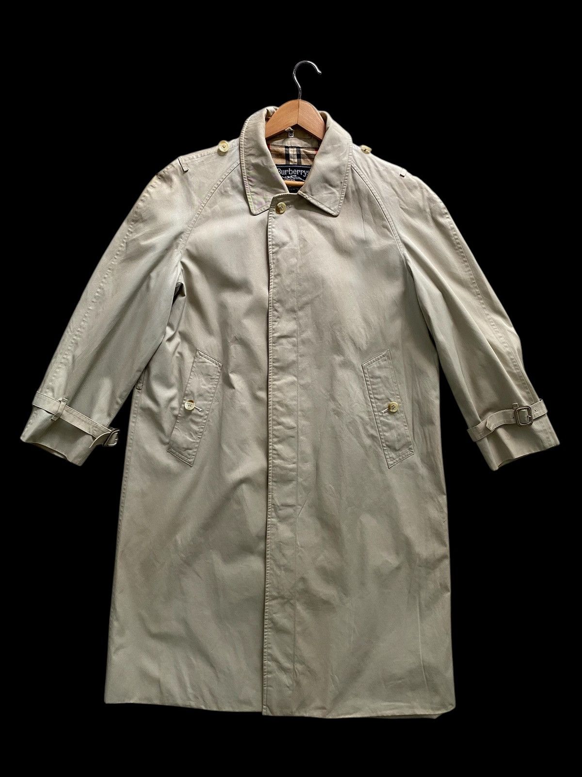 Burberry VINTAGE BURBERRY TRENCH COAT Size US L / EU 52-54 / 3 - 5 Thumbnail
