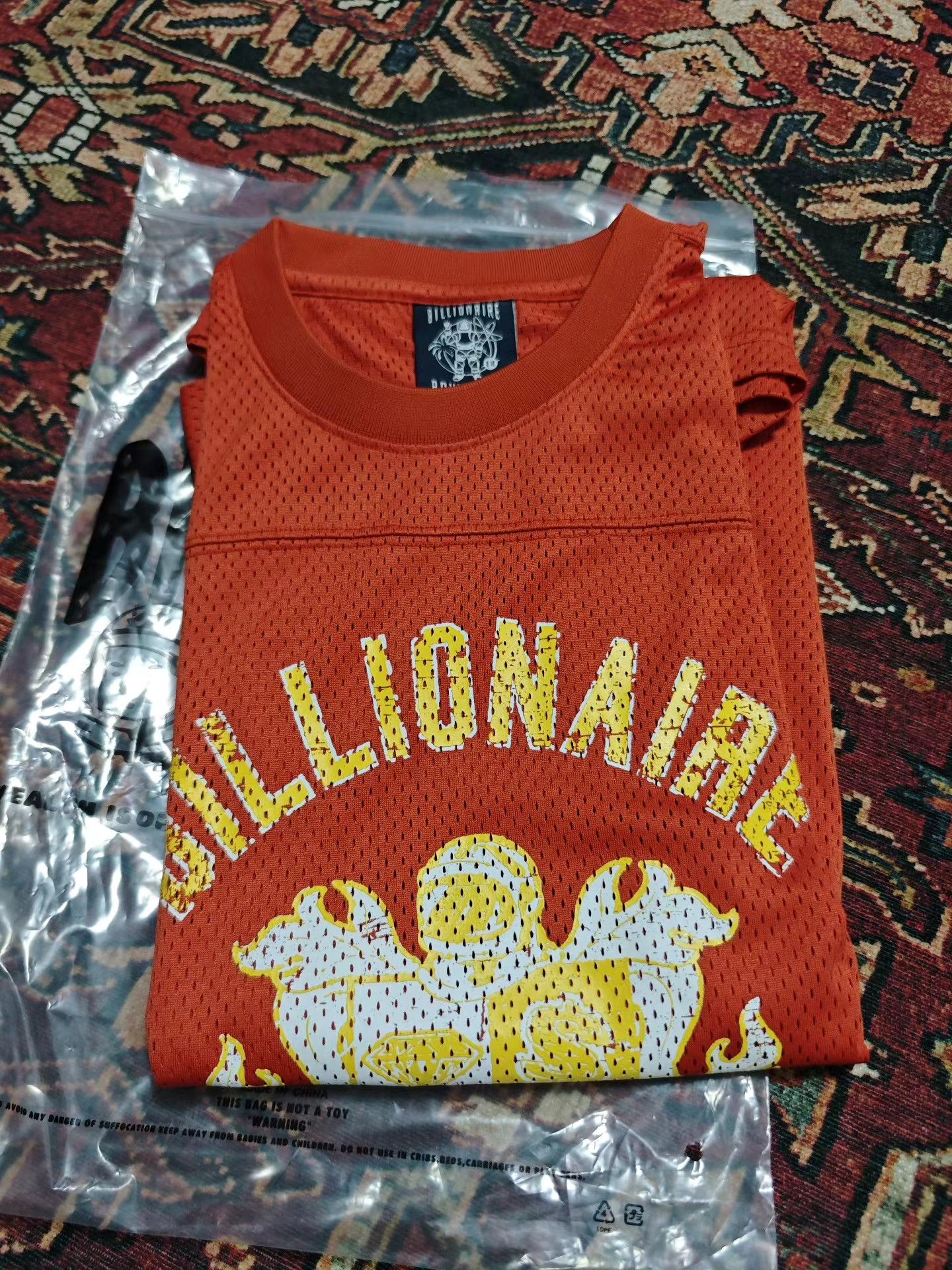 Billionaire Boys Club Billionaire Boys Club orange short-sleeve t-shirt Size US XXL / EU 58 / 5 - 4 Thumbnail