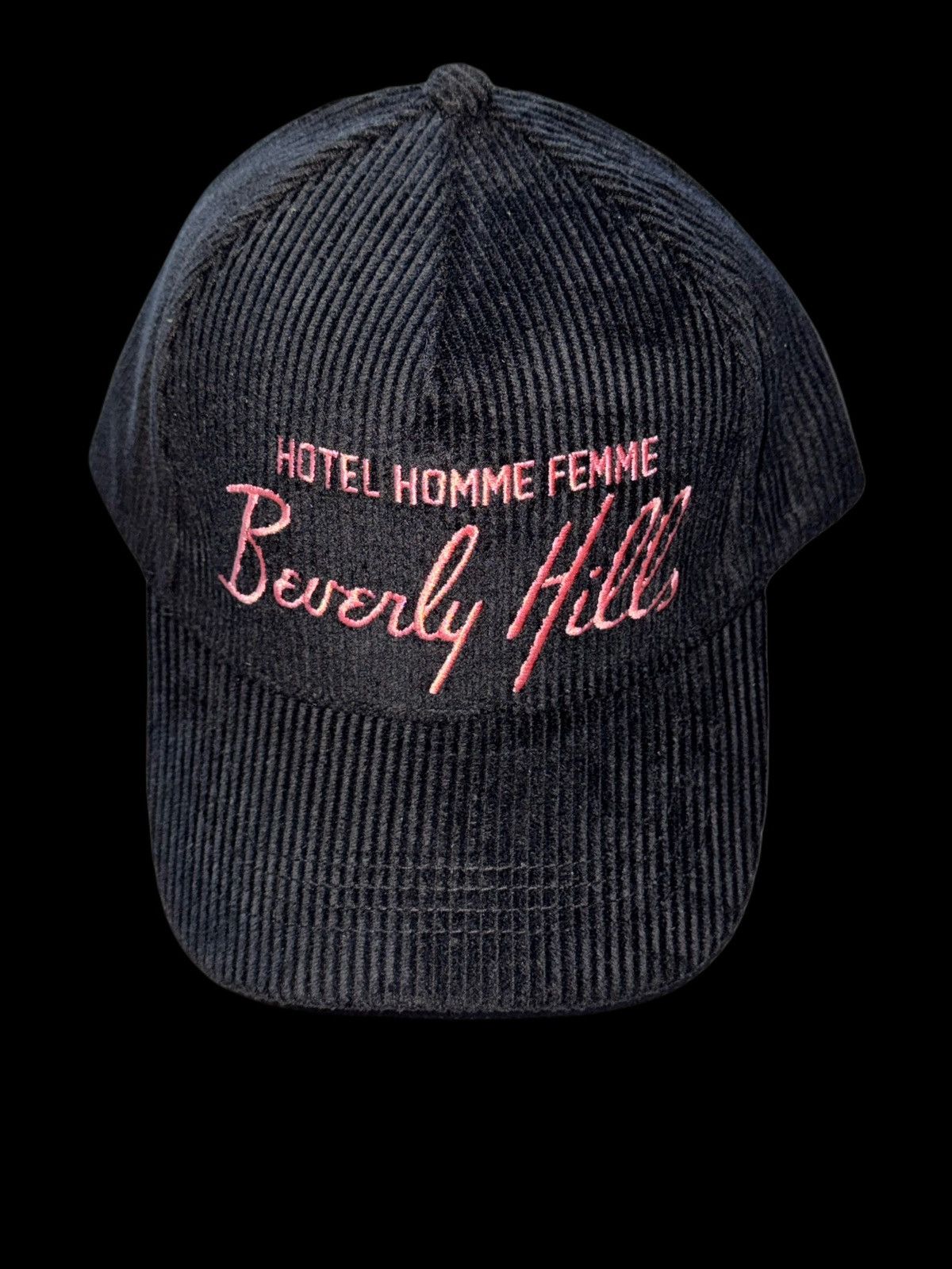 Homme + Femme La Homme + Femme Hotel Corduroy Hat Size ONE SIZE - 1 Thumbnail