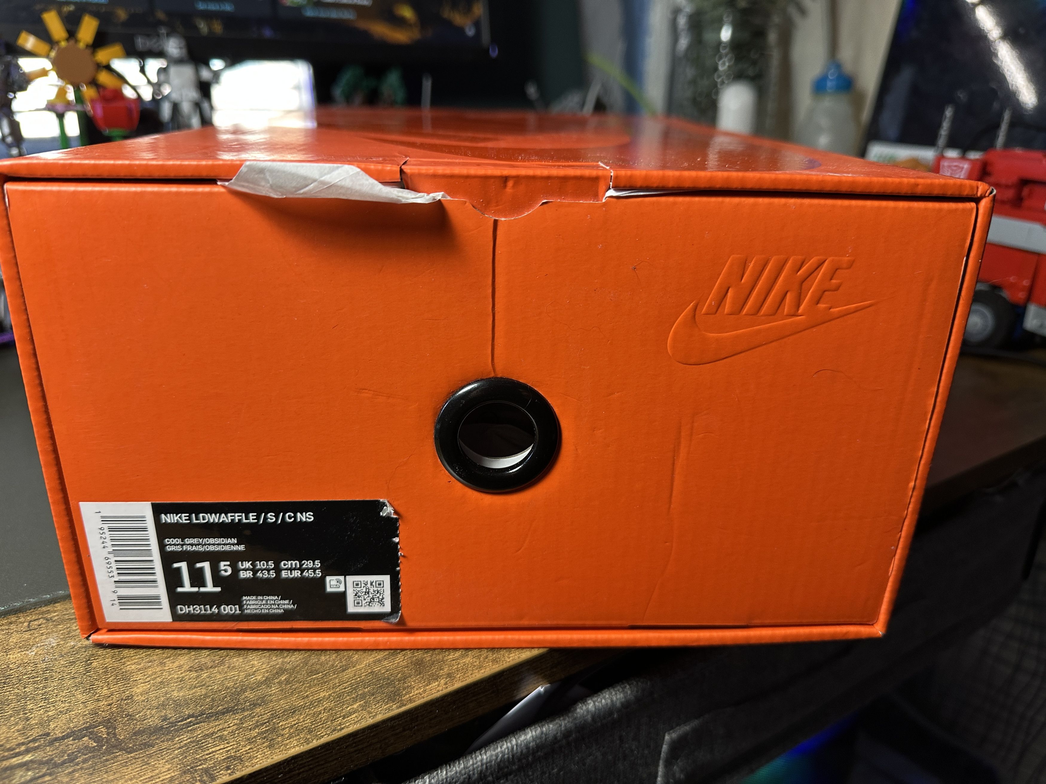 CLOT × Nike × Sacai Nike LD Waffle Cool Grey 11.5M Size US 11.5 / EU 44-45 - 10 Thumbnail