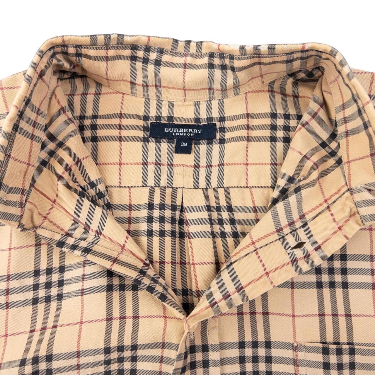 Burberry Vintage Burberry Nova Check Long Sleeve Button Shirt Size L Size US L / EU 52-54 / 3 - 4 Thumbnail