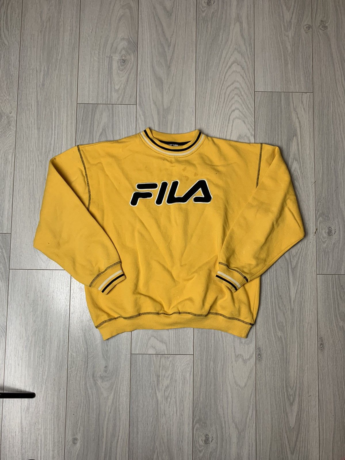 Fila × Vintage Vintage Sweatshirt Fila With Centre Logo Y2K Size US M / EU 48-50 / 2 - 1 Thumbnail