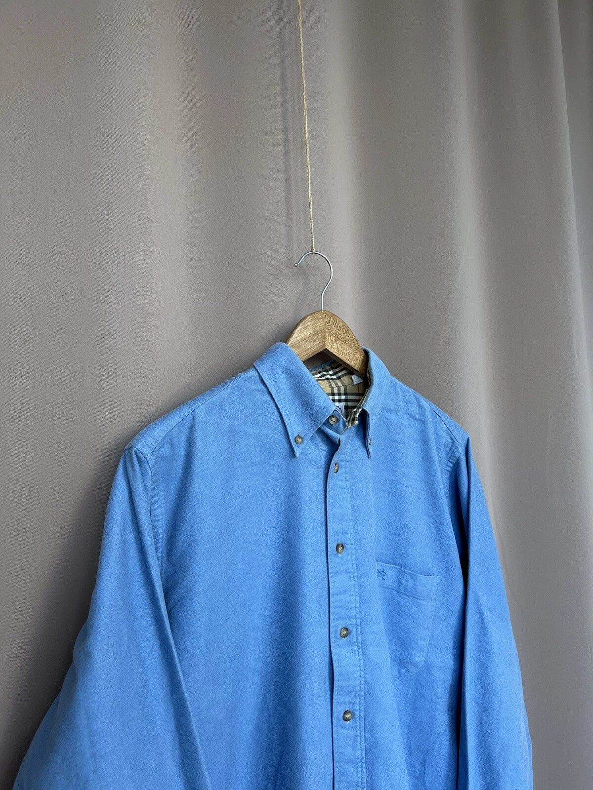 Burberry Burberry London Button Shirt Mens Size 40 or M Size US M / EU 48-50 / 2 - 3 Thumbnail