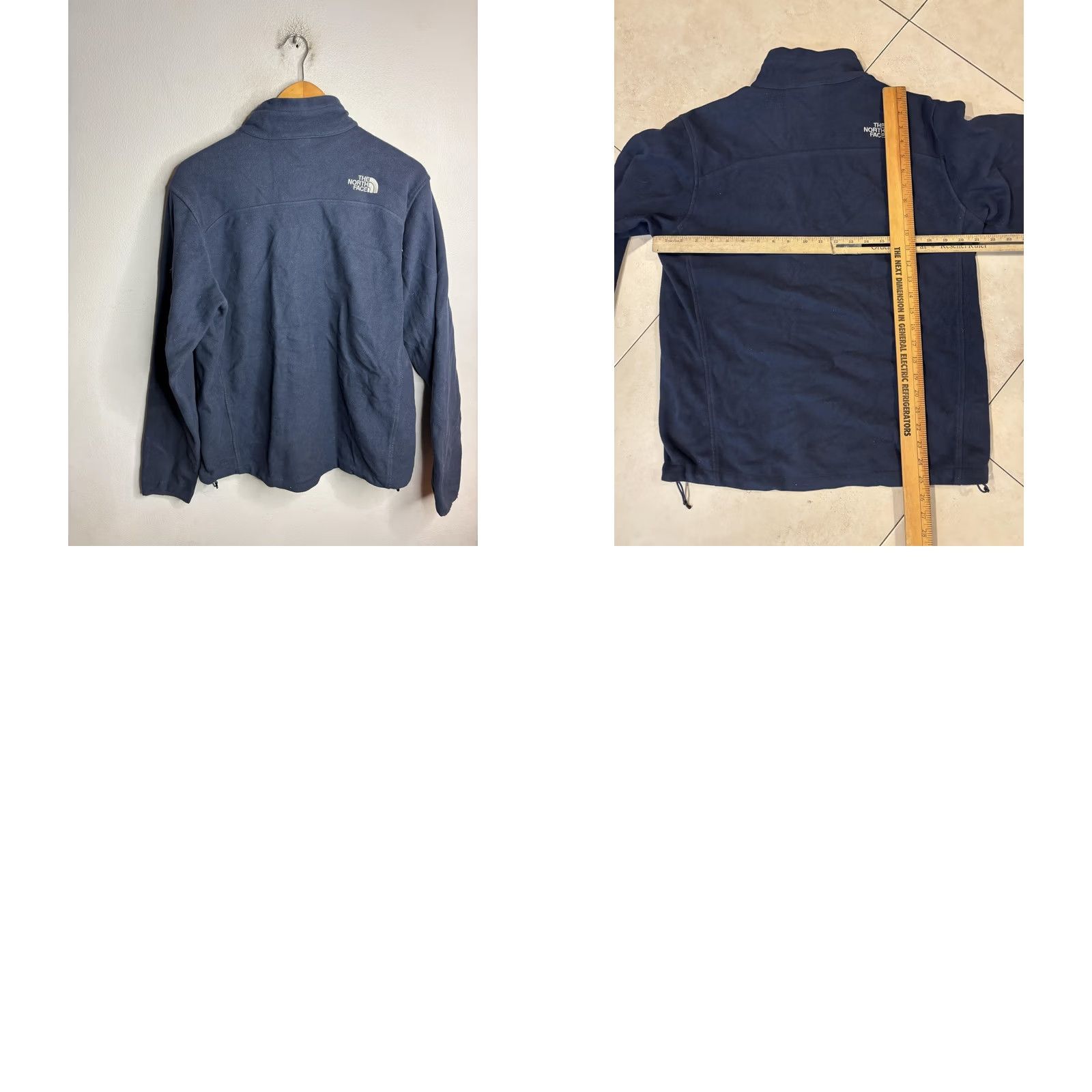 The North Face The North Face Jacket Mens Medium Blue Fleece Full Zip Stand Collar Outdoor Size US M / EU 48-50 / 2 - 8 Thumbnail