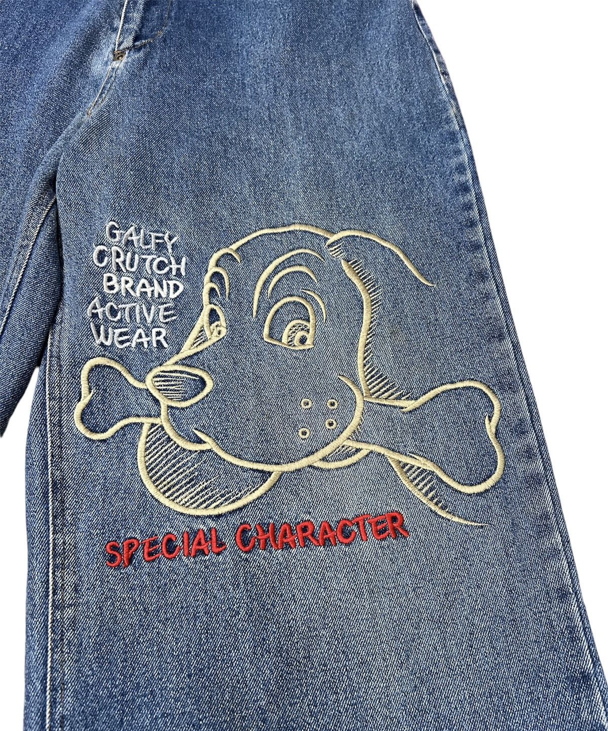 Japanese Brand Galfy by Crutch Baggy Jeans Size US 30 / EU 46 - 6 Thumbnail