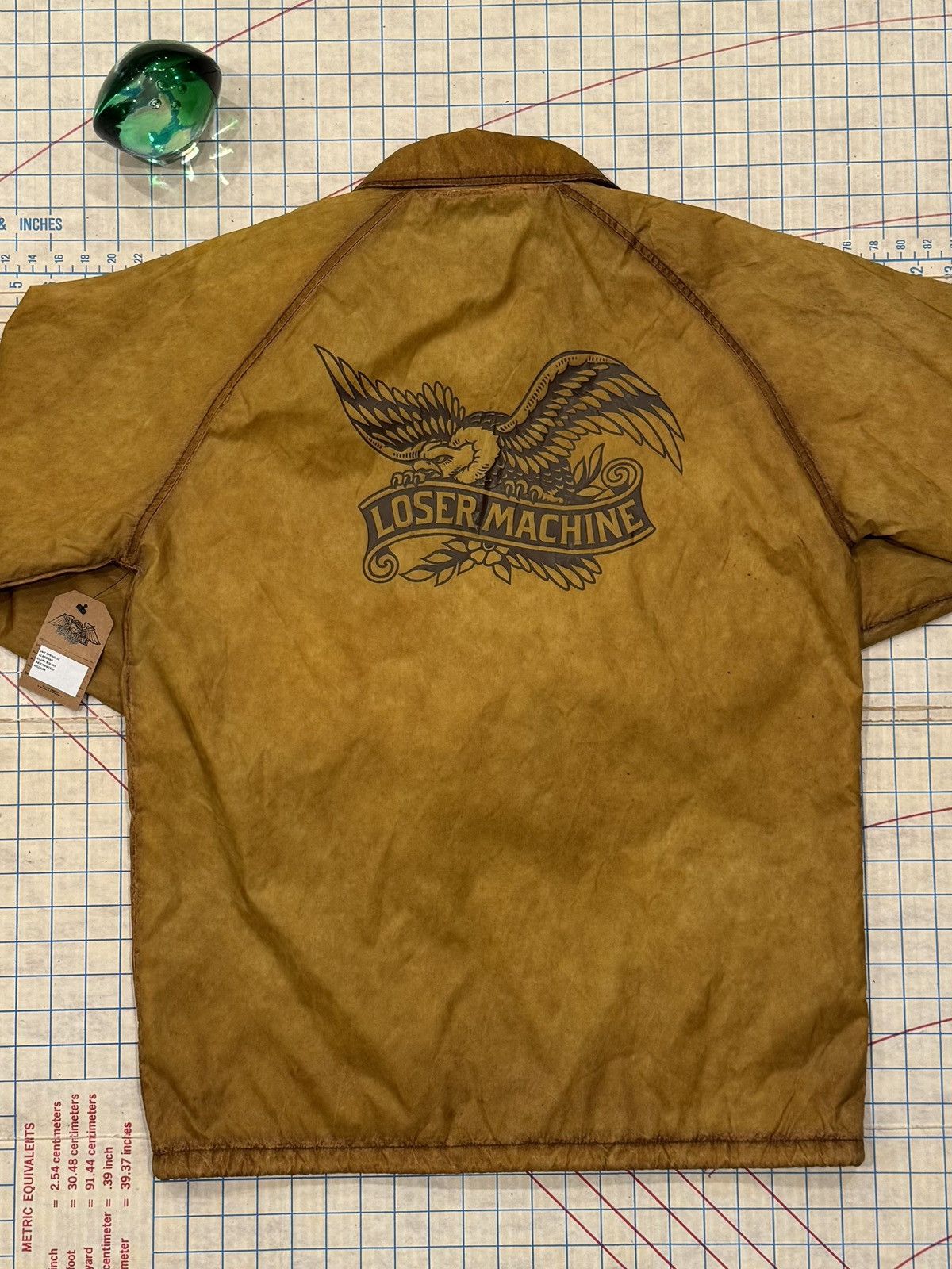 Loser Machine Company NWT Loser Machine Faded Brown Coaches Jacket Size Medium Size US M / EU 48-50 / 2 - 10 Thumbnail