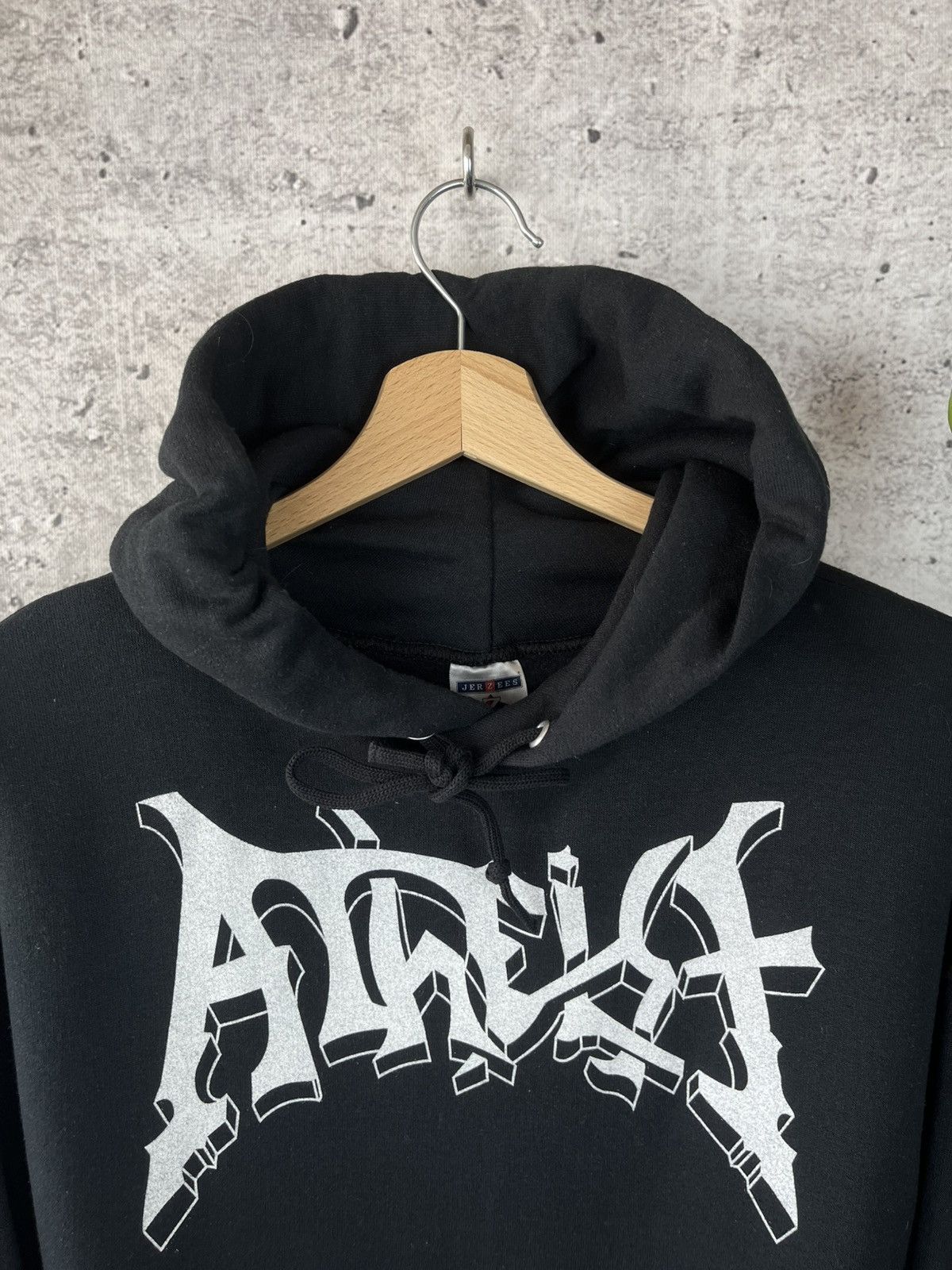 Band Tees × Jerzees × Vintage Atheist - Piece of Time Death Metal USA band vintage hoodie Size US XL / EU 56 / 4 - 5 Thumbnail
