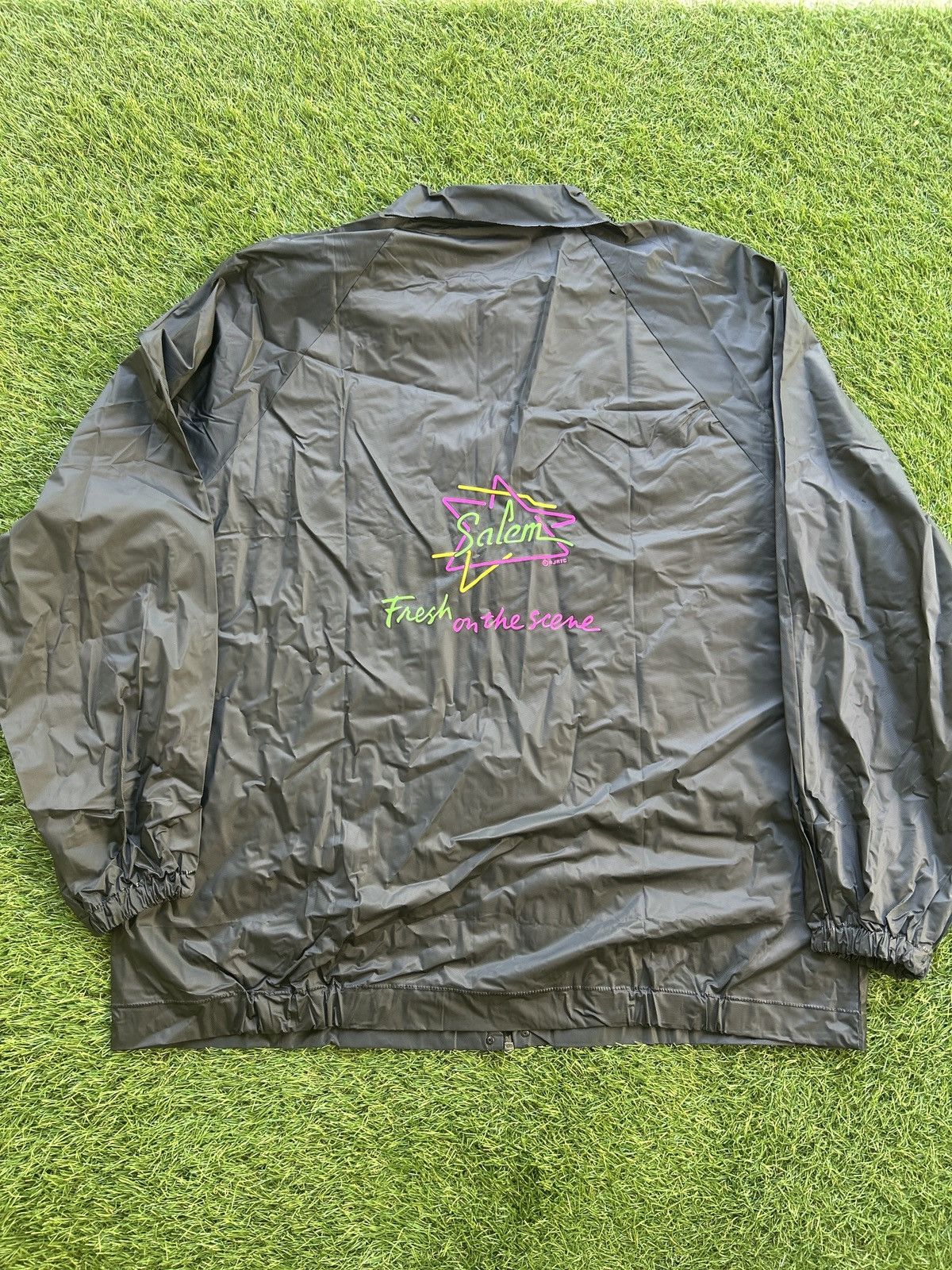 Vintage Vintage 90s Salem Cigarettes Promo Windbreaker Jacket Size US L / EU 52-54 / 3 - 3 Thumbnail