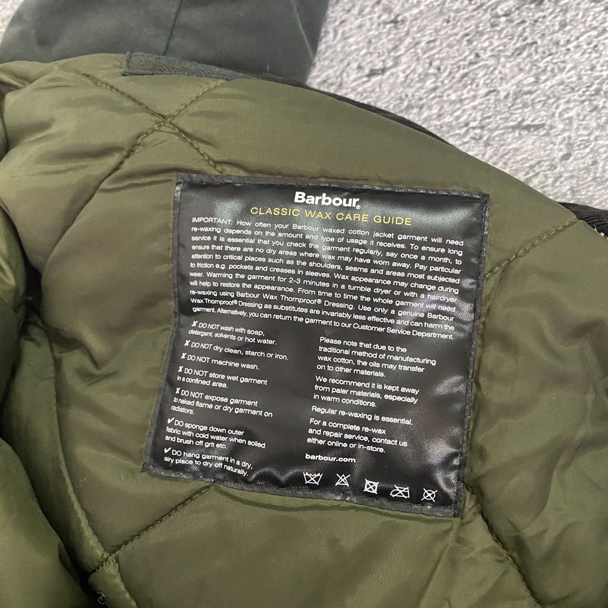 Barbour × Vintage Barbour Winter Lutz Wax Jacket Coat Size US L / EU 52-54 / 3 - 10 Thumbnail