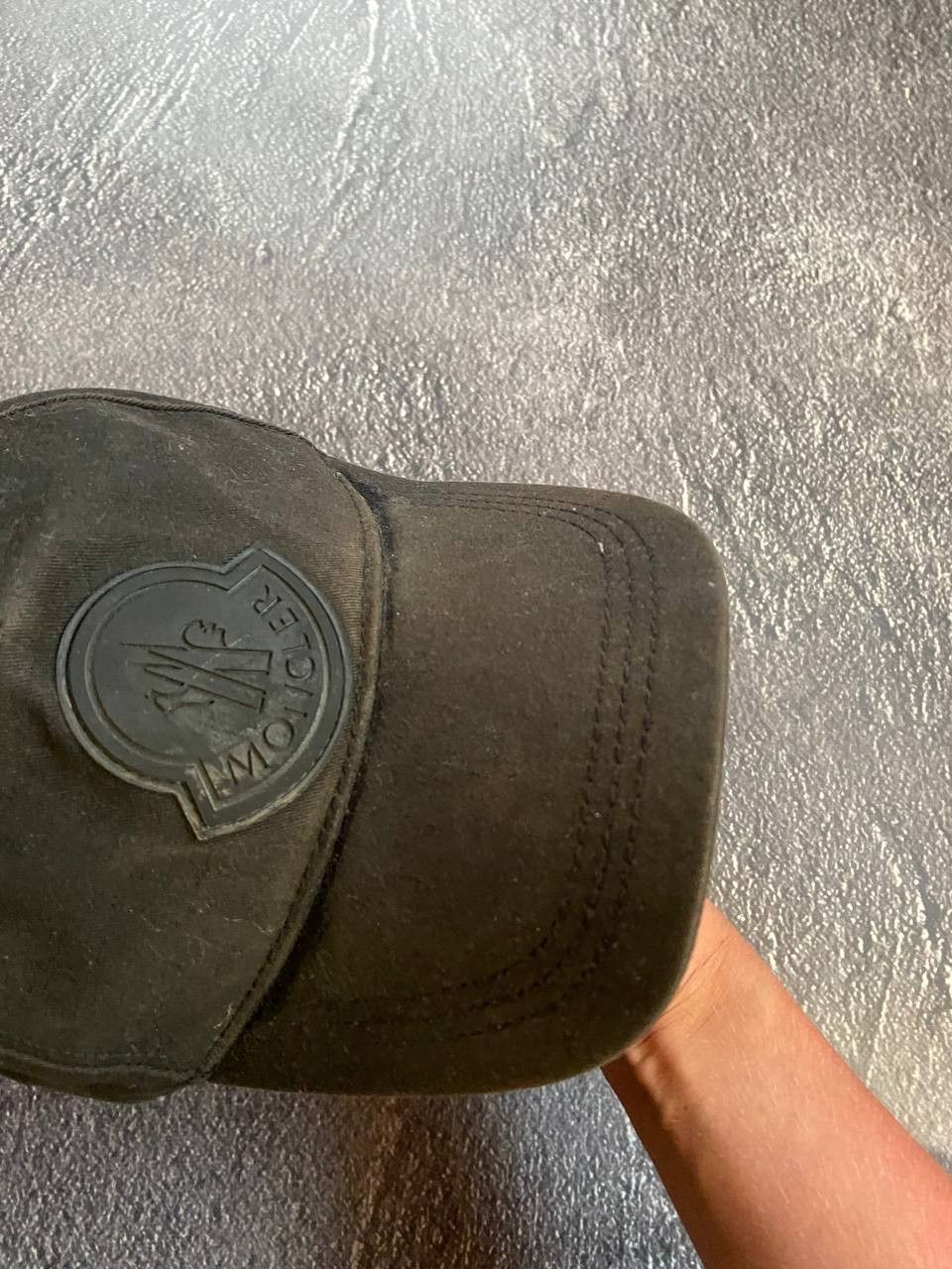 Moncler Moncler distressed faded Baseball cap Size ONE SIZE - 5 Thumbnail