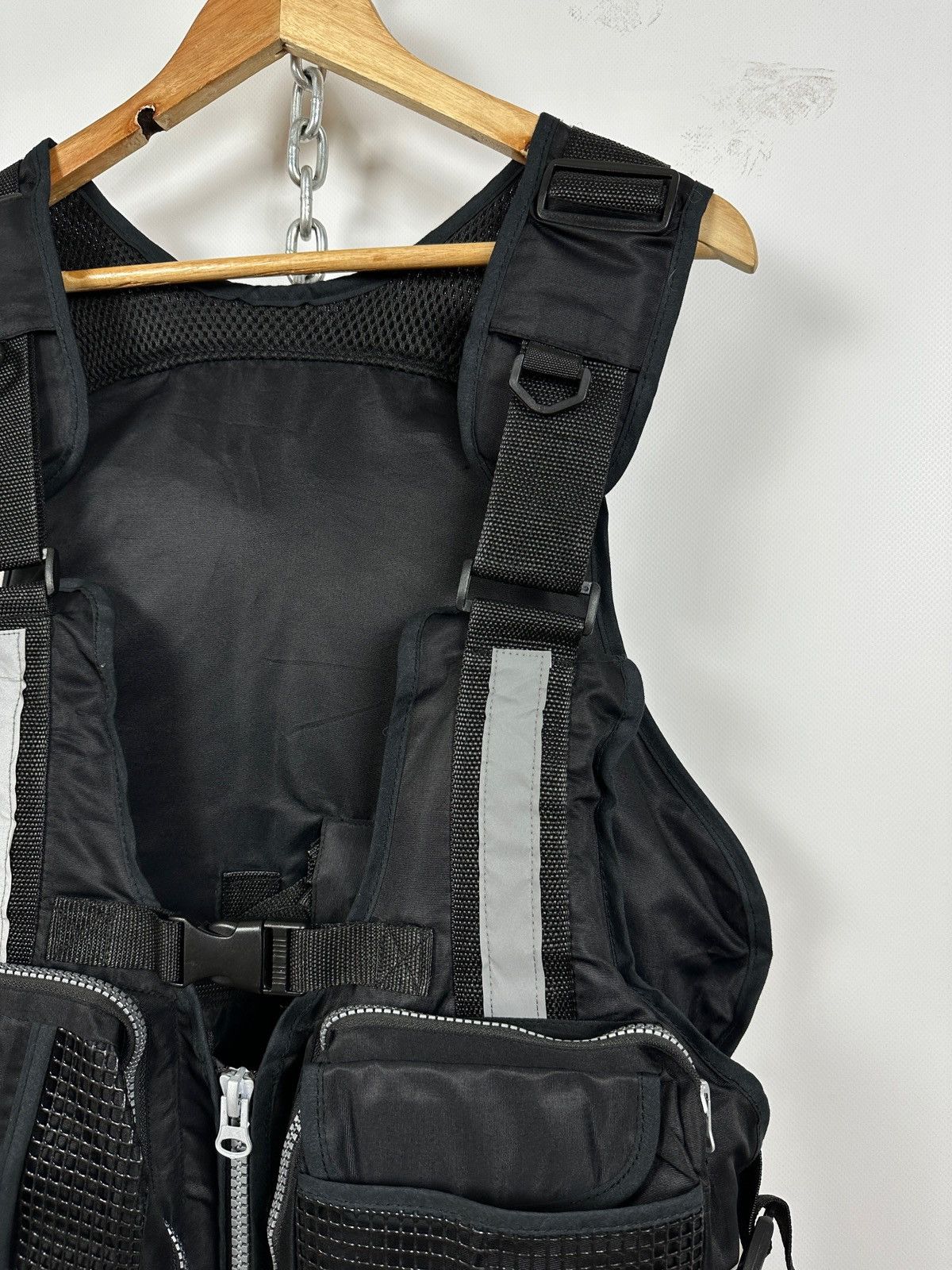 Japanese Brand Multipocket Cargo Utility Vest Y2K Size US XL / EU 56 / 4 - 11 Thumbnail