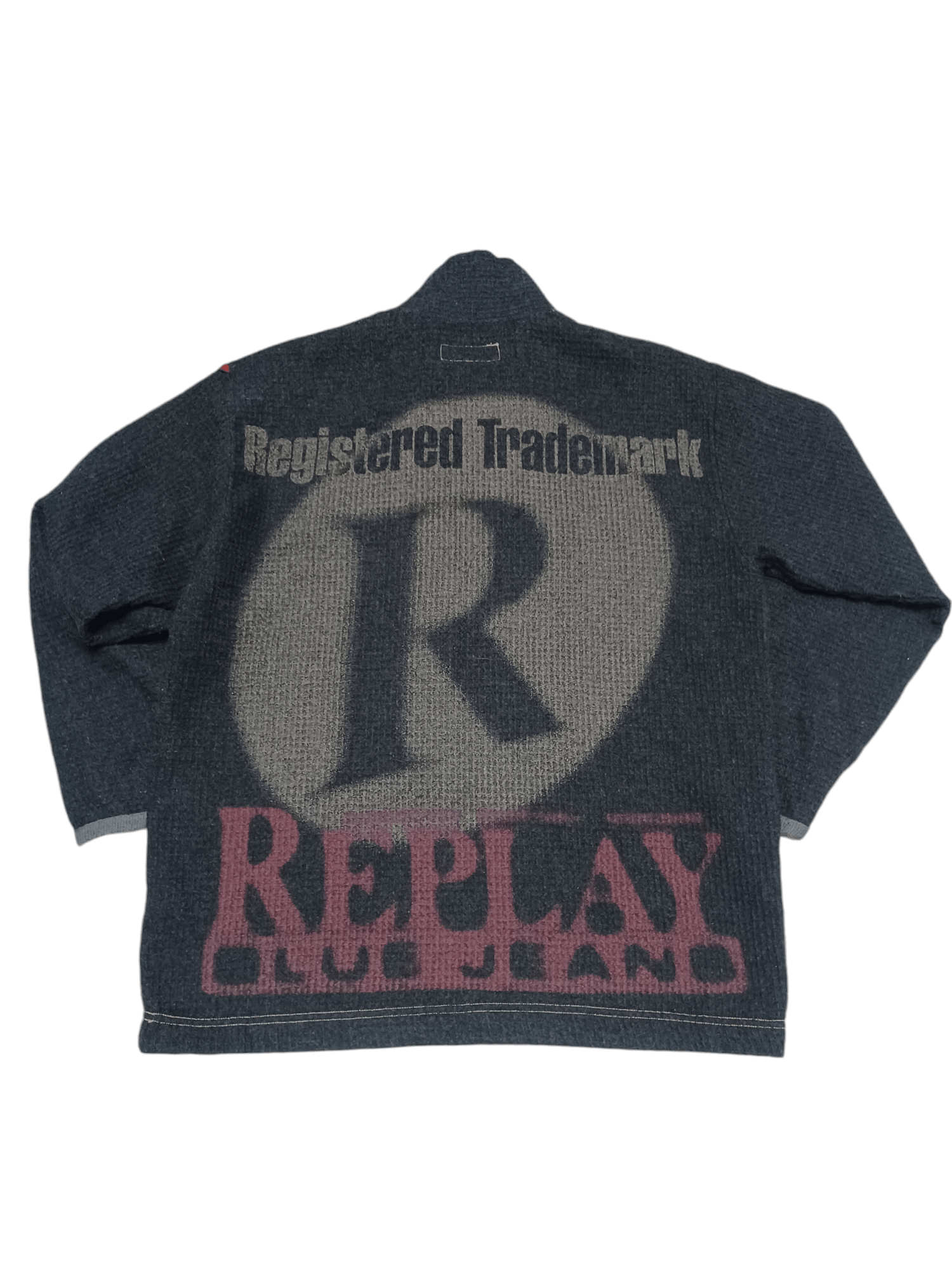 Replay REPLAY BIGLOGO VINTAGE WOOL MADE IN ITALY SWEATER Size US L / EU 52-54 / 3 - 1 Thumbnail