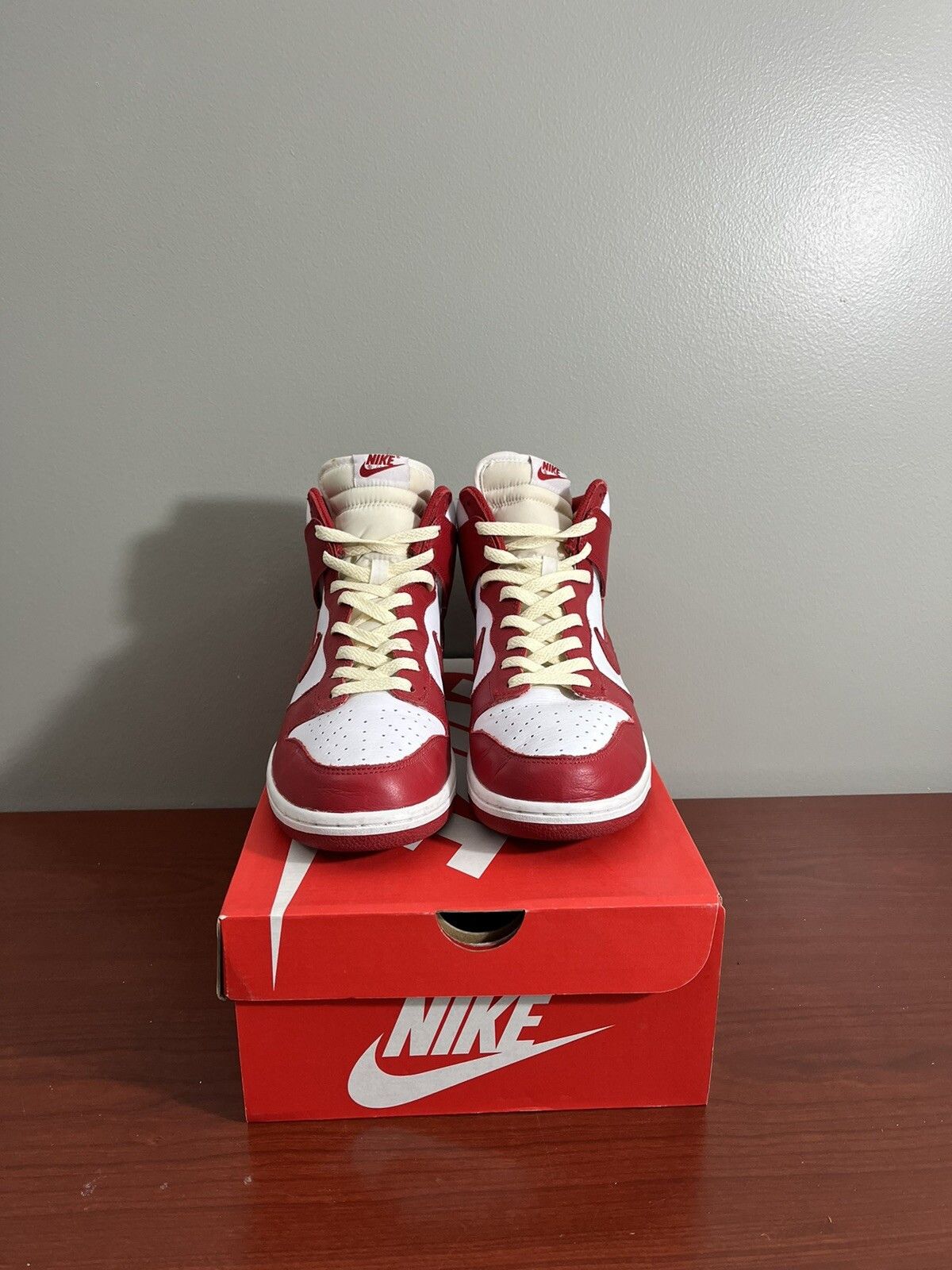 Nike Nike Dunk High St. Johns 2016 btts pack Size 10 Virgil Red Size US 10 / EU 43 - 3 Thumbnail