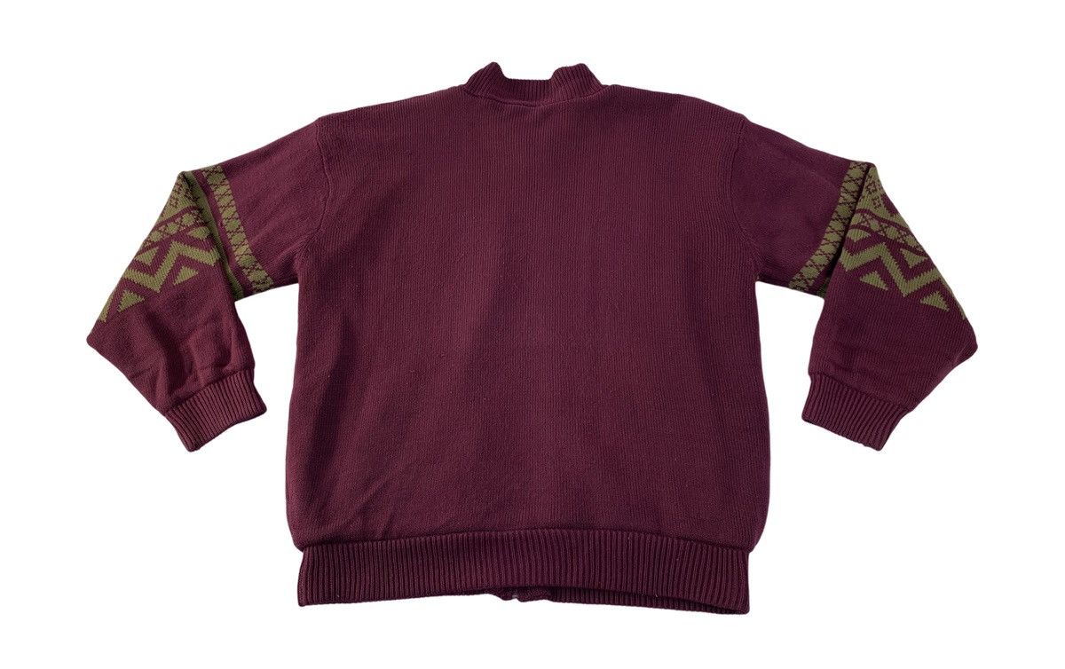 Japanese Brand Sgt Pepper Knitwear Navajo Jacket Sherpa Inner Size US L / EU 52-54 / 3 - 2 Thumbnail