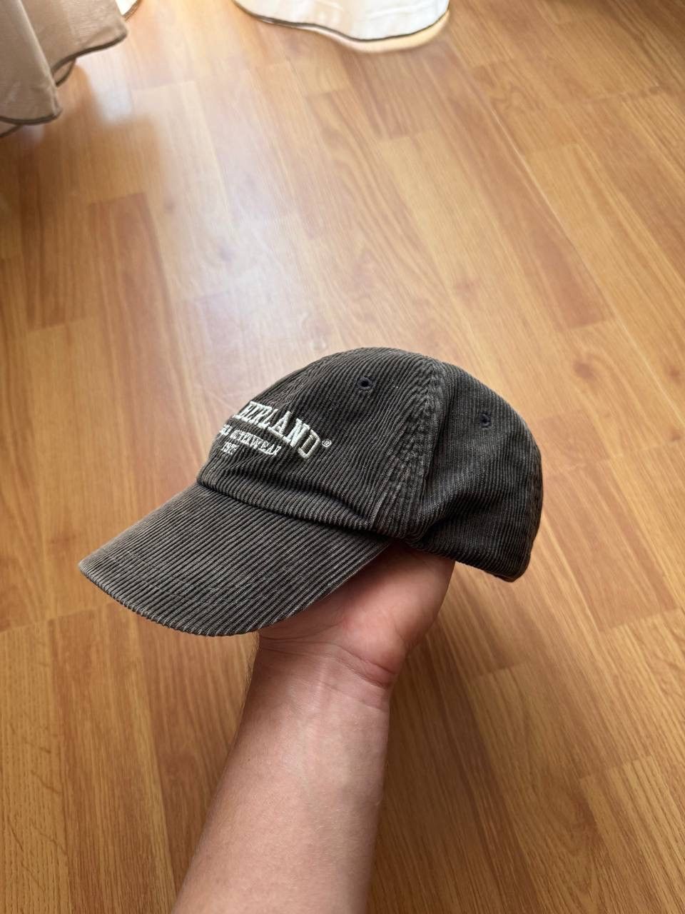 Timberland Timberland Y2K Vintage Velvet Brown Leather Cap Hat Size ONE SIZE - 2 Thumbnail