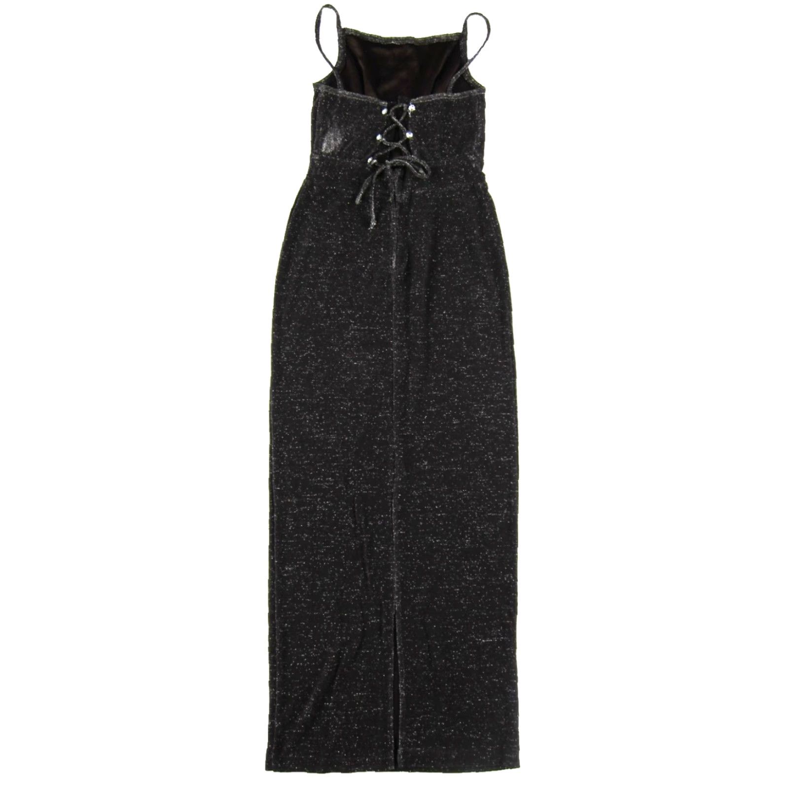 Vintage VINTAGE Susan Roselli Vijack Brown Sparkle Diamond Stretch Long Maxi Dress M Size M / US 6-8 / IT 42-44 - 2 Thumbnail