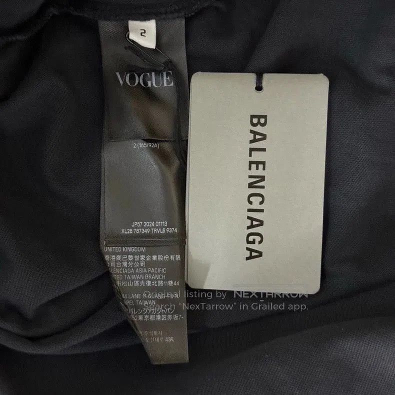 Balenciaga Balenciaga x Vogue Black Short Sleeve. Size US S / EU 44-46 / 1 - 2 Thumbnail