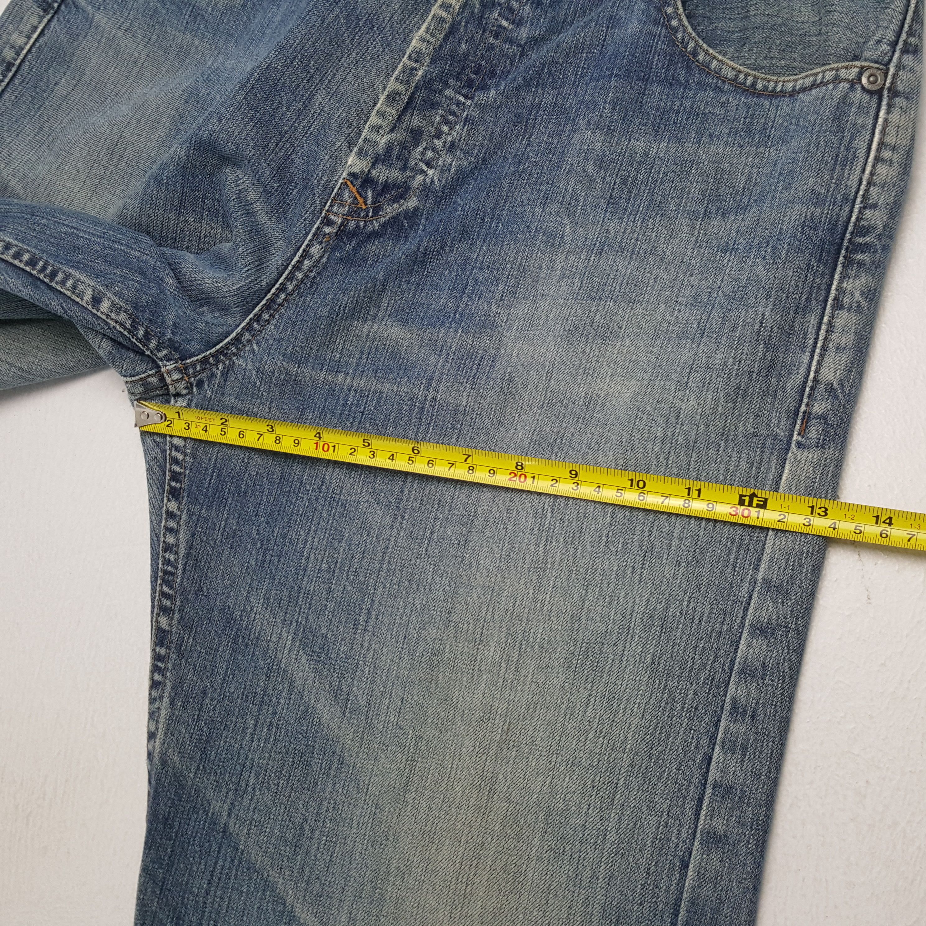 Stussy × Vintage Vintage STUSSY Streetwear Skateboard Logo Style Custom Jeans Size US 35 - 9 Thumbnail