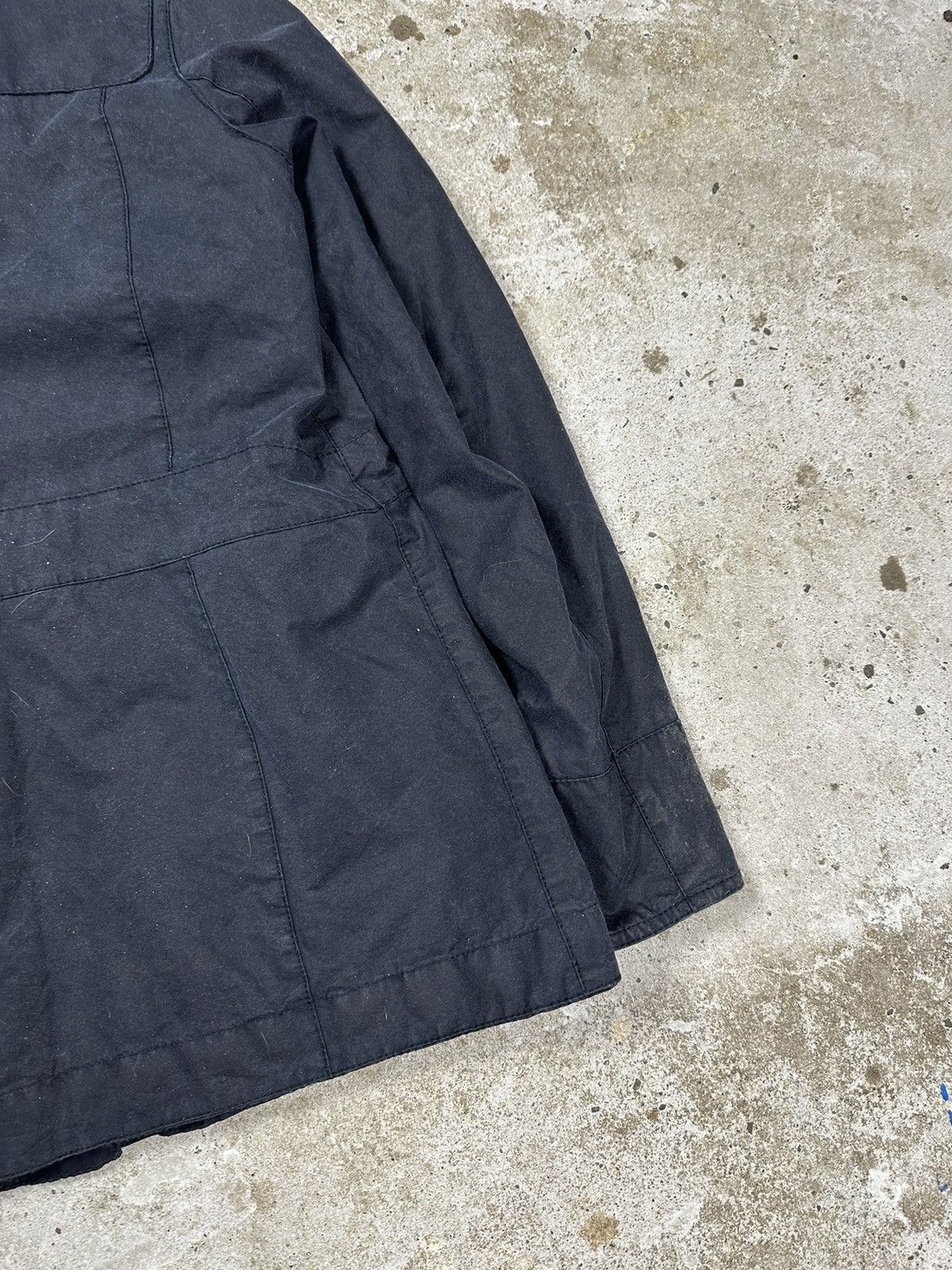 Barbour × Vintage Barbour Navy Vintage Buttermere Waxed Cotton Jacket Size M / US 6-8 / IT 42-44 - 12 Thumbnail