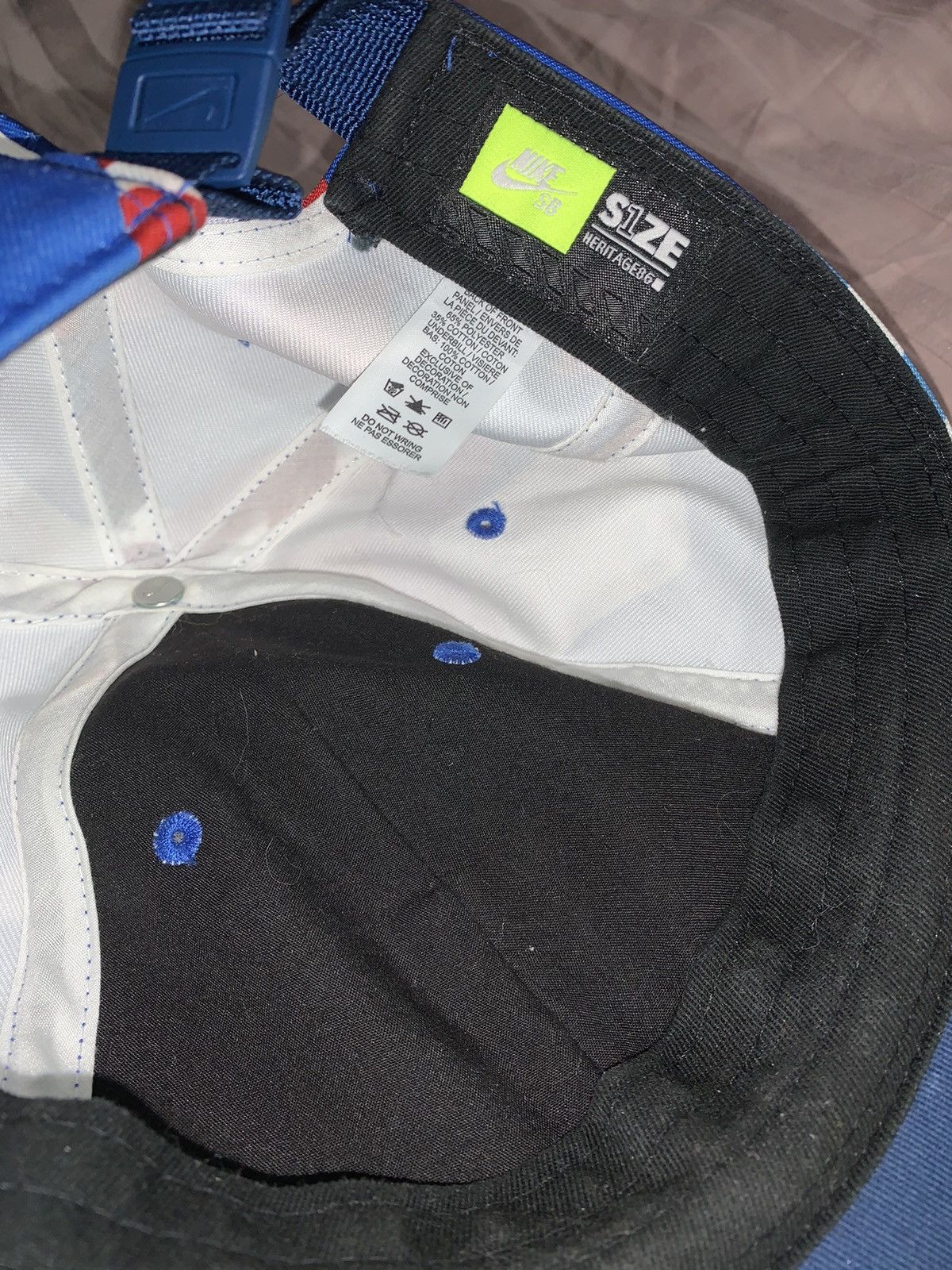 Nike SB Nike SB Parra USA 6 Panel Hat Size ONE SIZE - 4 Thumbnail
