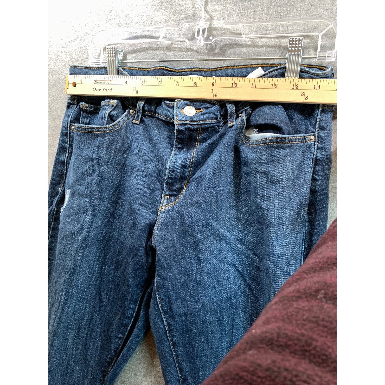 Levi's Levi's 711 Skinny Jeans Women Size 32 Blue Denim Jeans Size 32" / US 10 / IT 46 - 5 Thumbnail