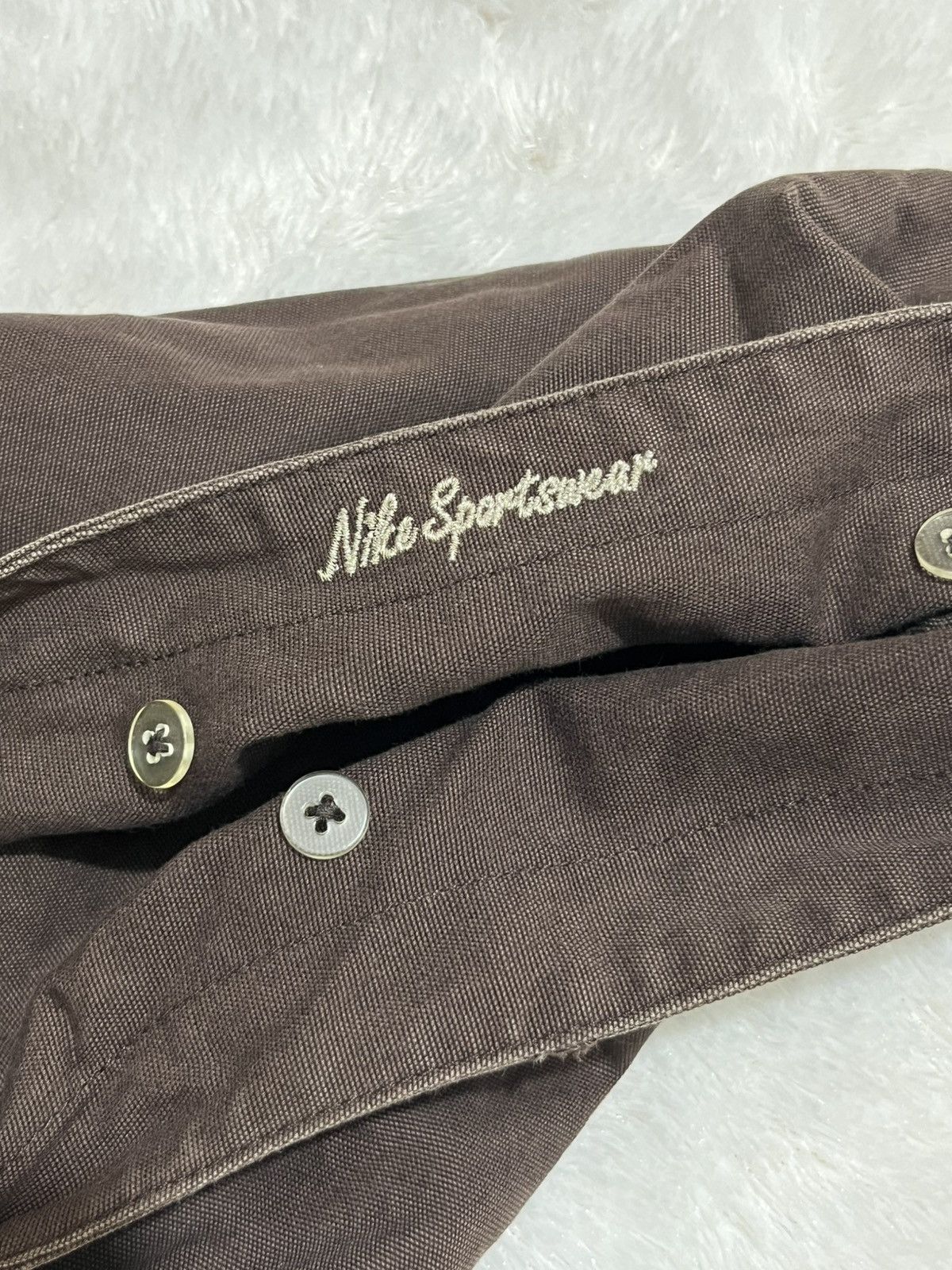 Nike Nike Sportswear Hooded Parka Brown Utility Jacket 2007 Size S / US 4 / IT 40 - 3 Thumbnail