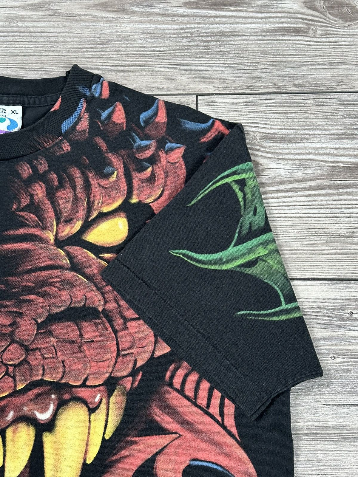 Liquid Blue Vintage 90’s Liquid Blue Dragon Face AOP Size US XL / EU 56 / 4 - 3 Thumbnail